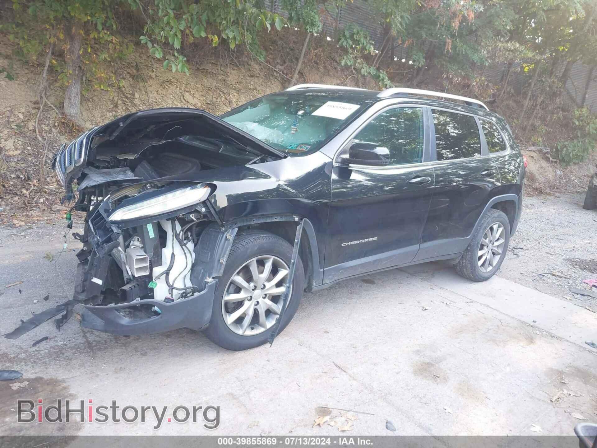 2017 JEEP CHEROKEE - VIN: 1C4PJMDB7HD223543 - Фото 2