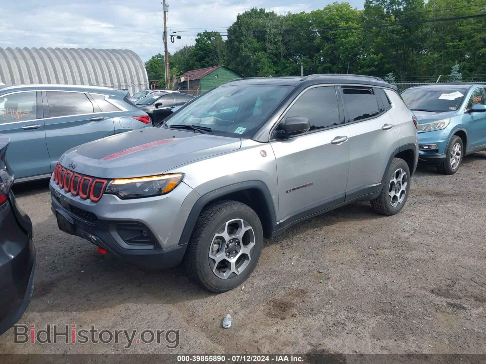 2022 JEEP COMPASS - VIN: 3C4NJDDB1NT170903 - Фото 2