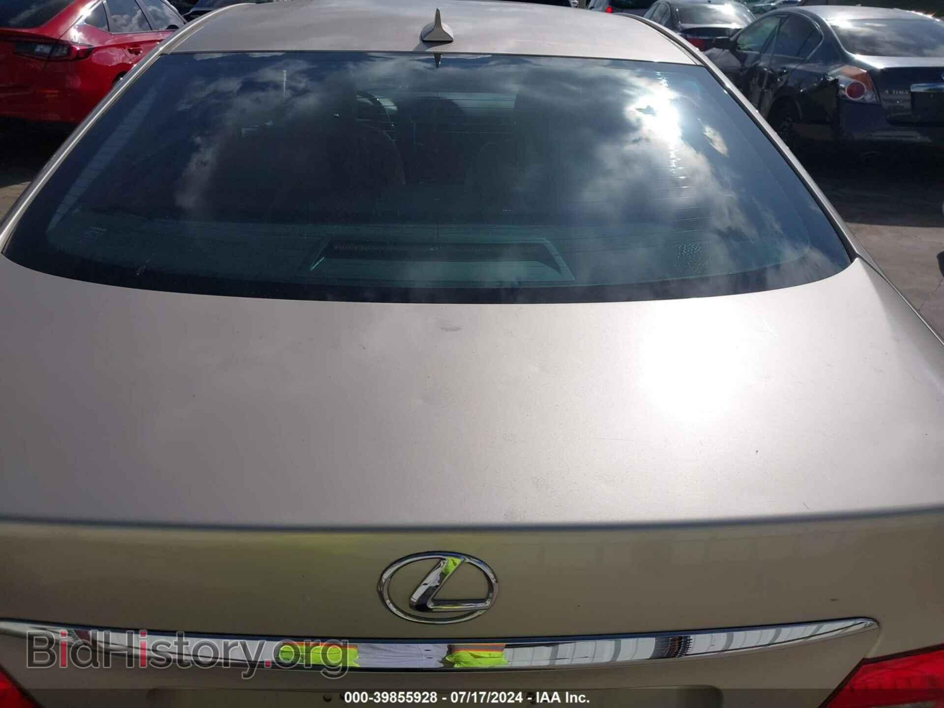 2010 LEXUS ES 350 - VIN: JTHBK1EG8A2413190 - Фото 6