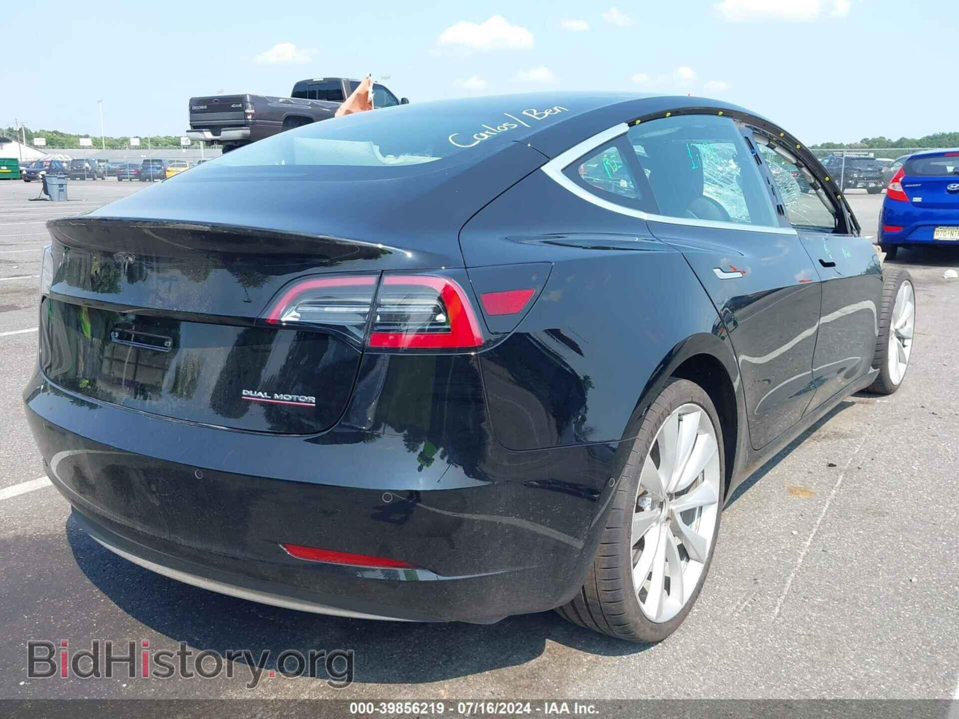 2019 TESLA MODEL 3 - VIN: 5YJ3E1EB9KF213967 - Фото 4