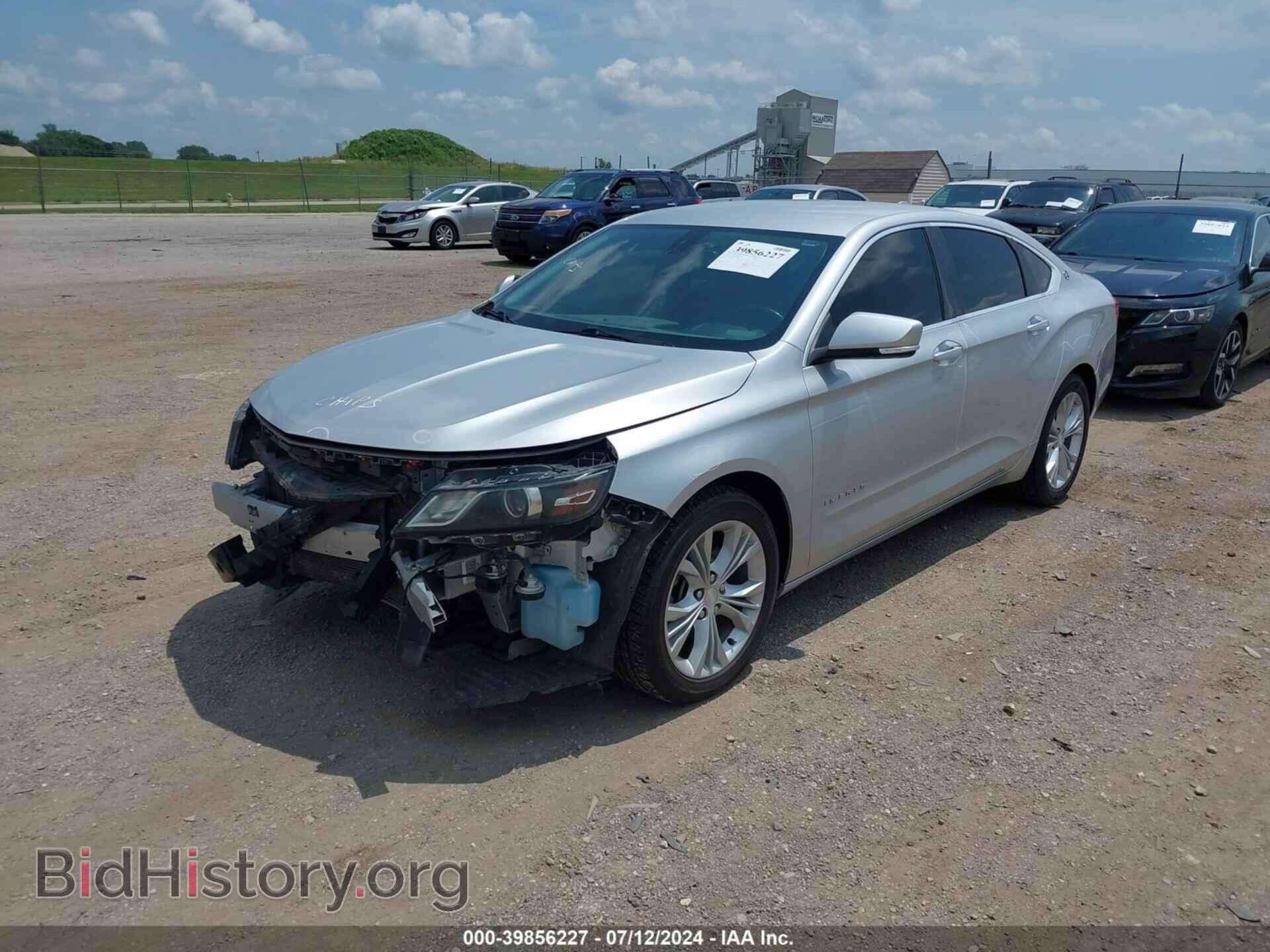 2014 CHEVROLET IMPALA - VIN: 2G1125S30E9108708 - Фото 2