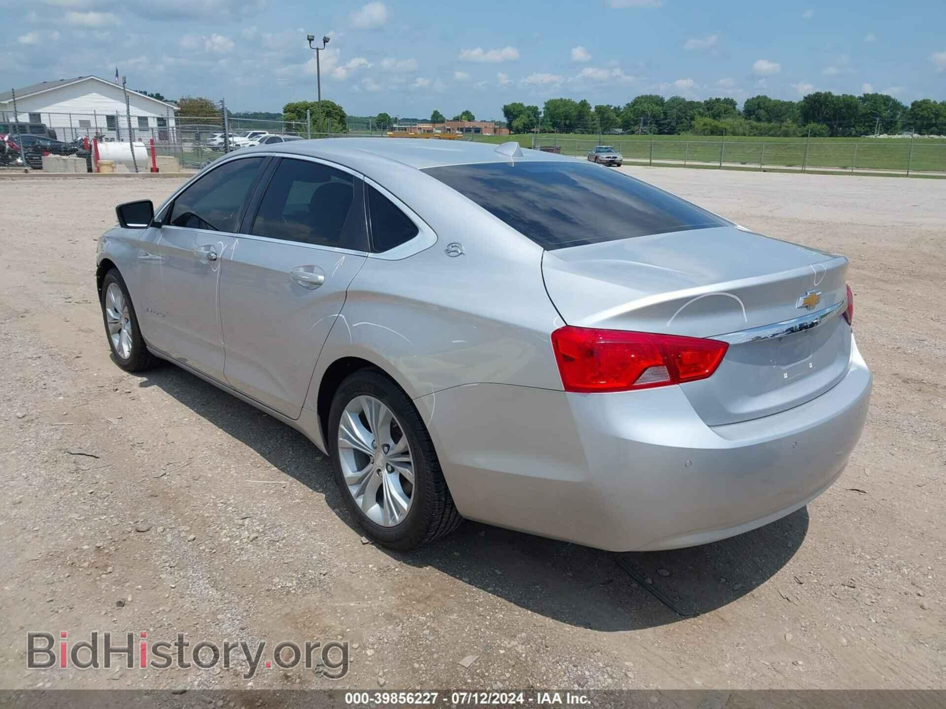 2014 CHEVROLET IMPALA - VIN: 2G1125S30E9108708 - Фото 3