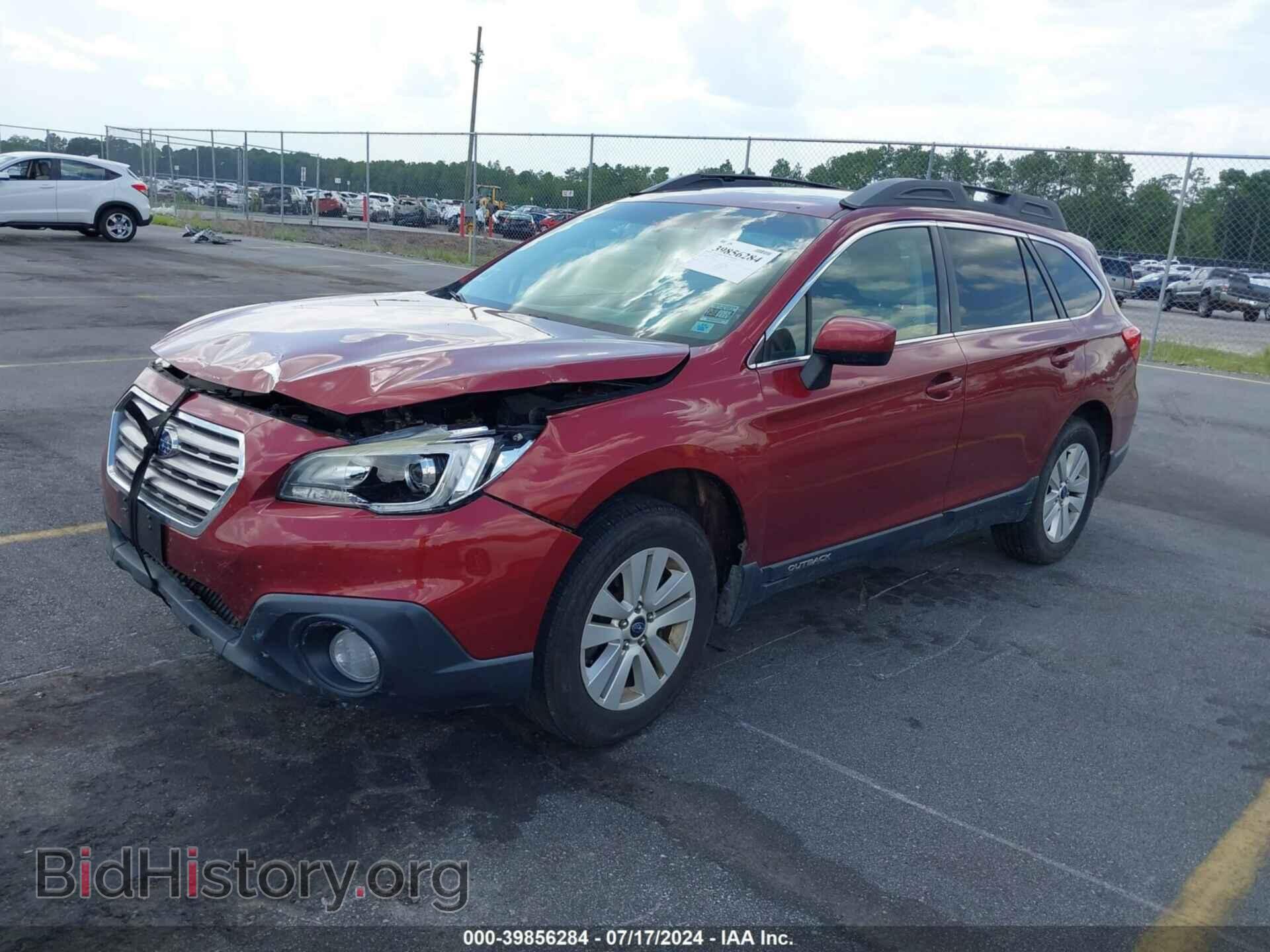 2015 SUBARU OUTBACK - VIN: 4S4BSBEC9F3201786 - Фото 2