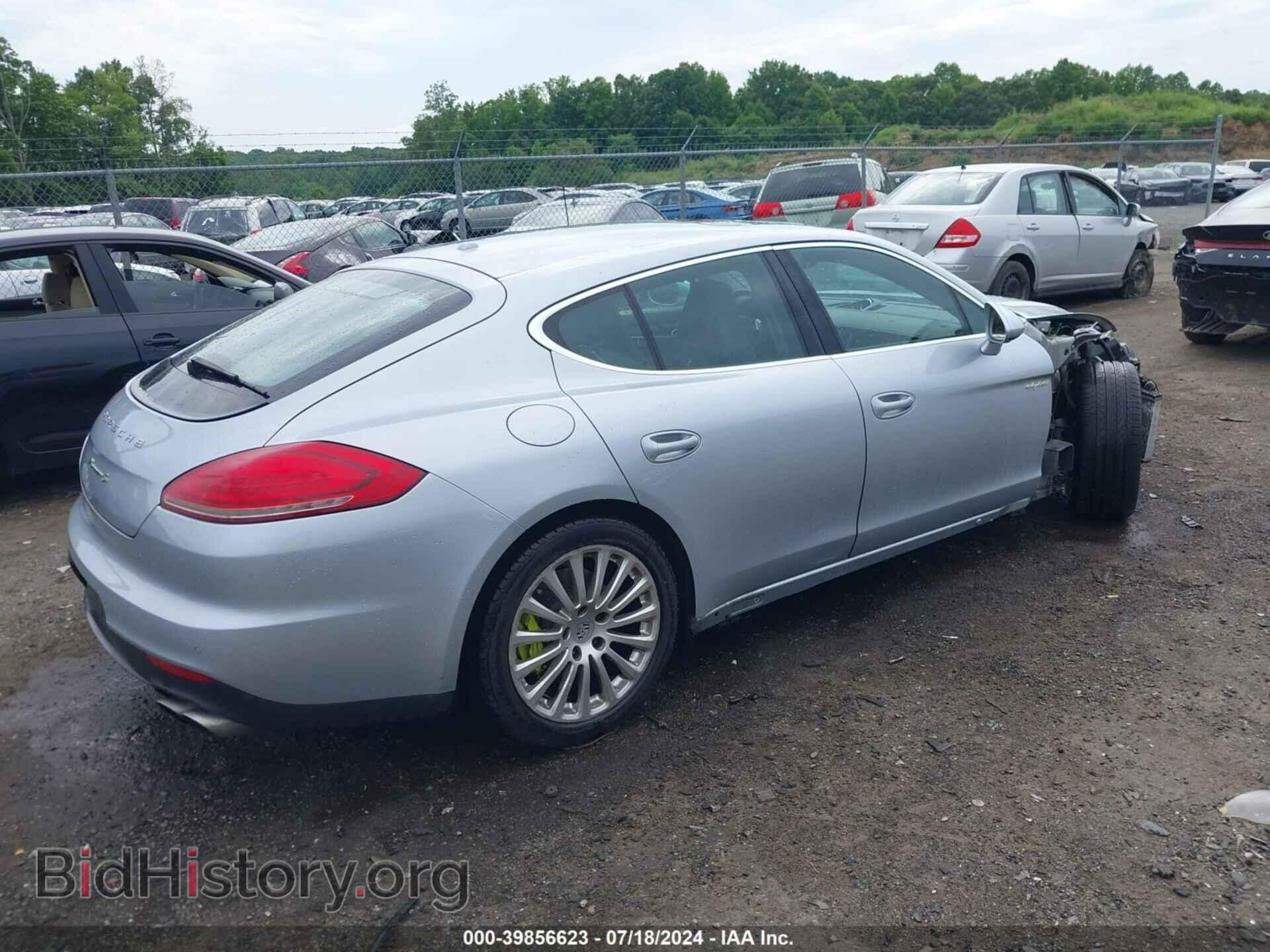 2014 PORSCHE PANAMERA E-HYBRID - VIN: WP0AD2A7XEL044173 - Фото 4