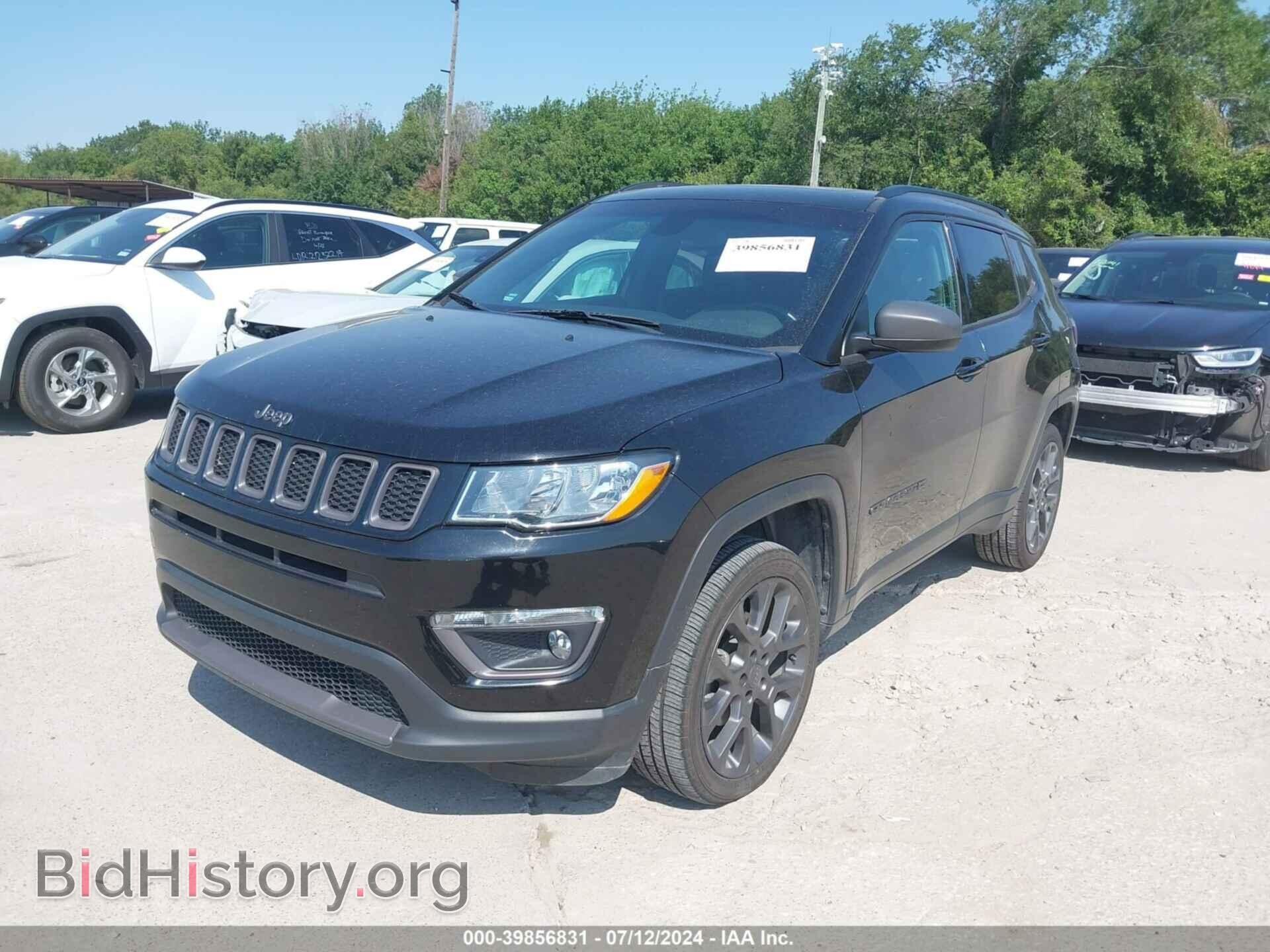 2021 JEEP COMPASS - VIN: 3C4NJDEB3MT596072 - Фото 2