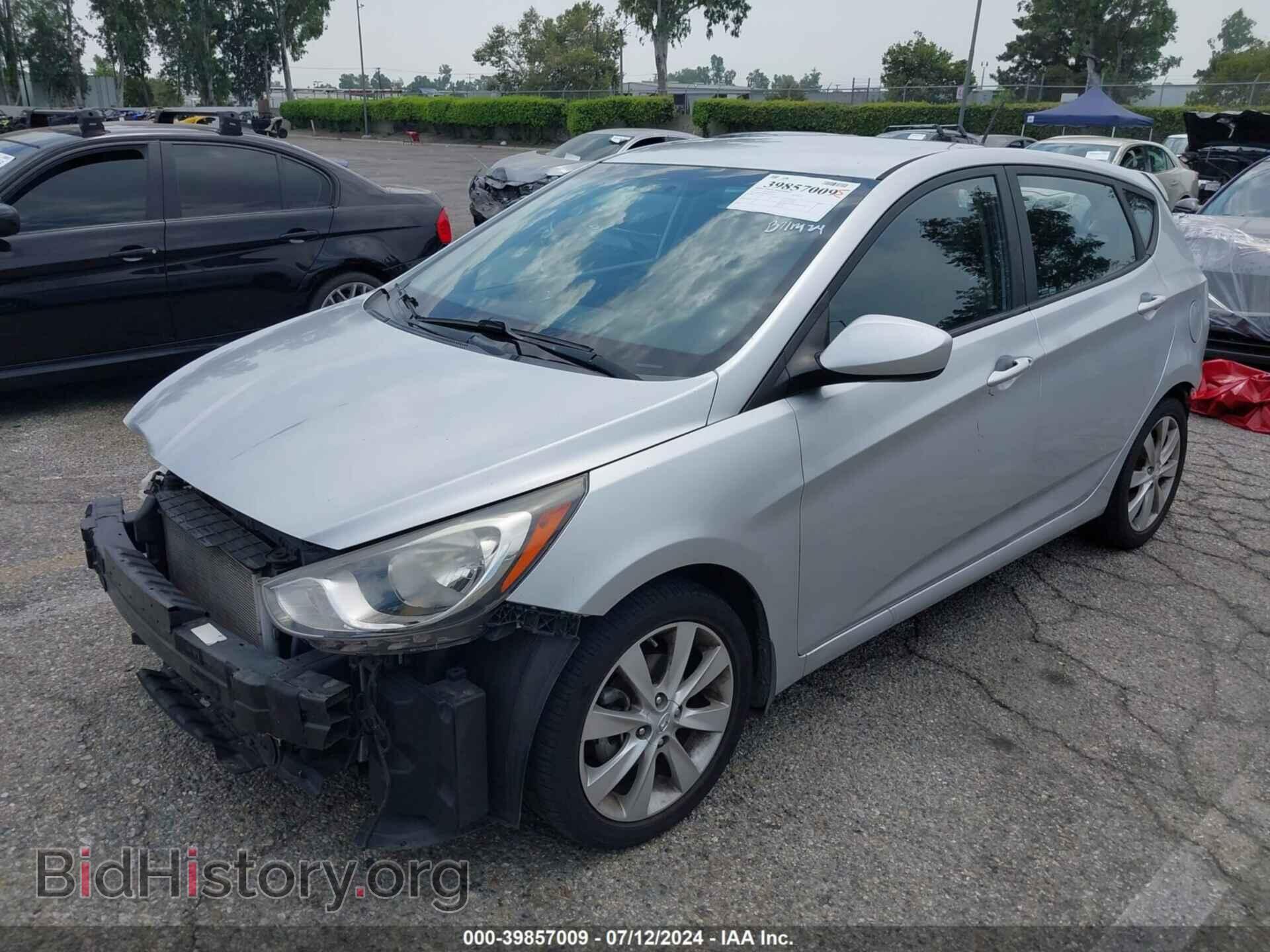 2012 HYUNDAI ACCENT - VIN: KMHCU5AE0CU052181 - Фото 2