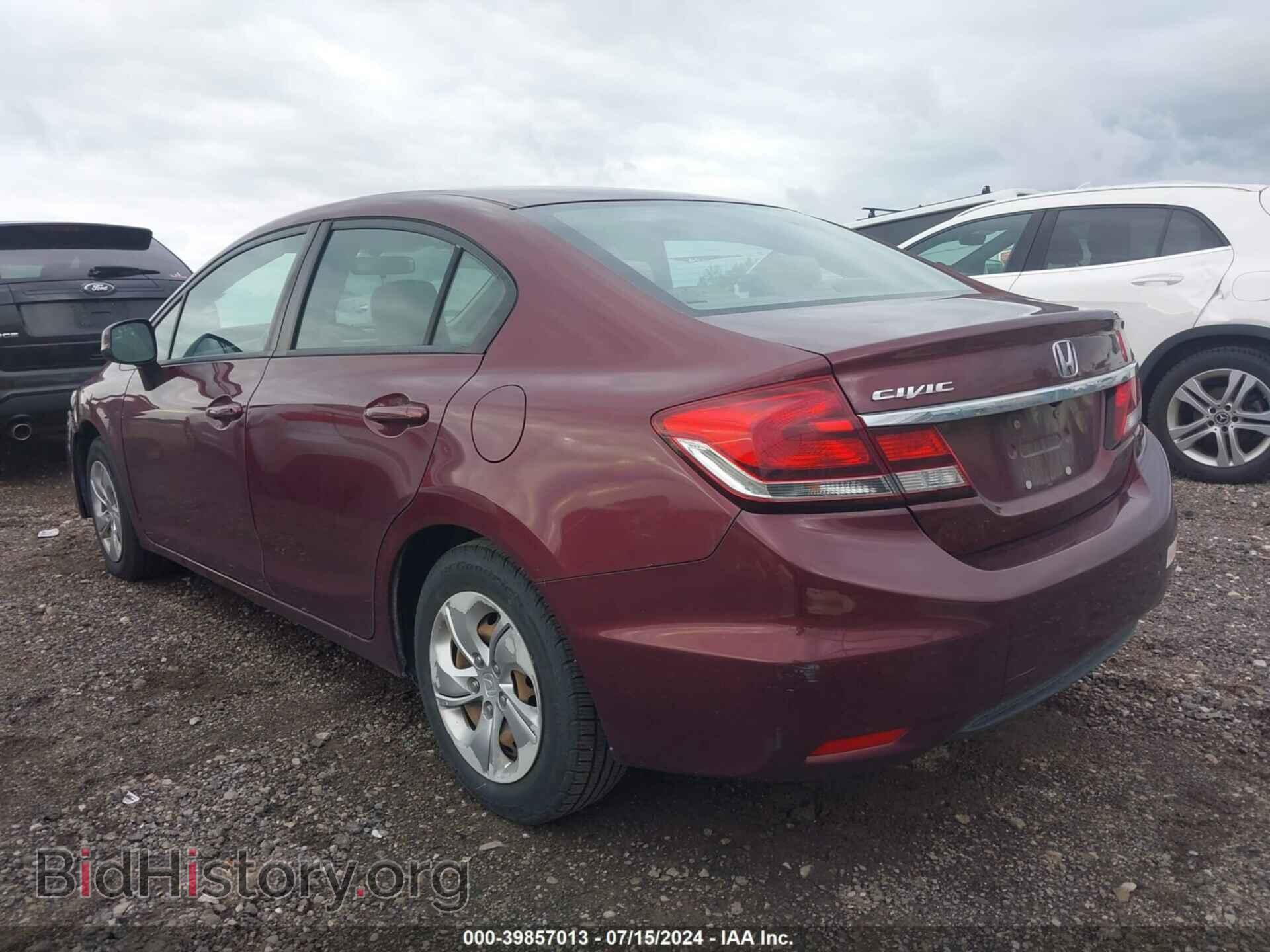 2013 HONDA CIVIC - VIN: 2HGFB2F51DH560213 - Фото 3