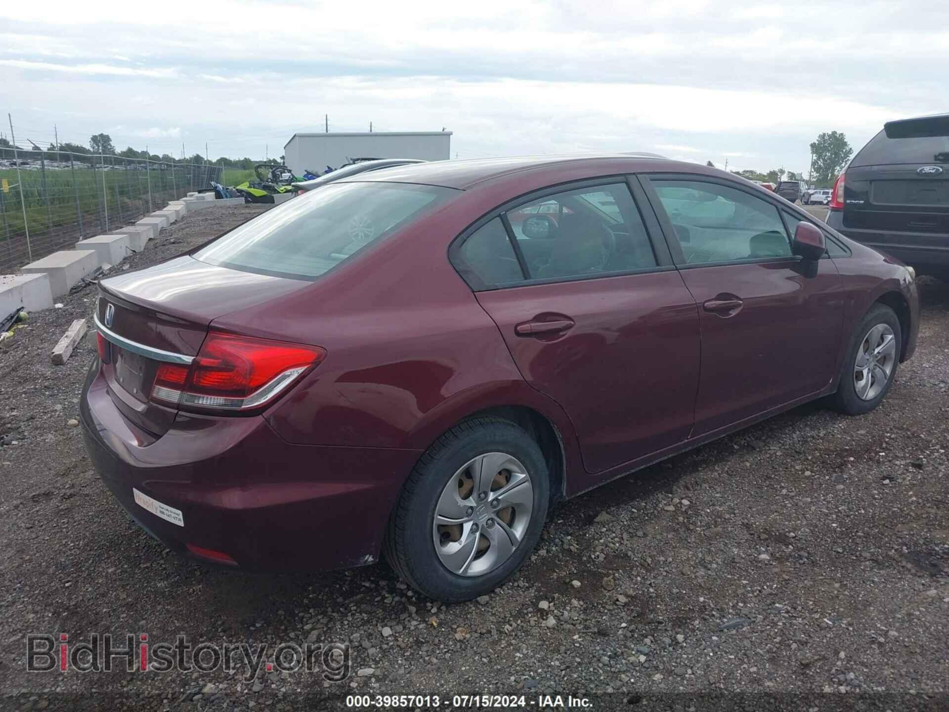 2013 HONDA CIVIC - VIN: 2HGFB2F51DH560213 - Фото 4