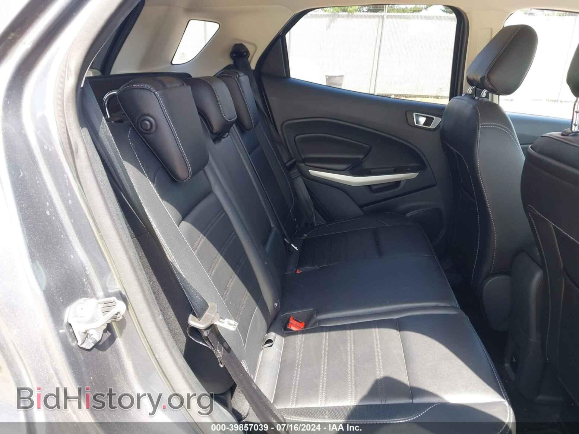 2019 FORD ECOSPORT - VIN: MAJ6S3KL1KC267944 - Фото 8