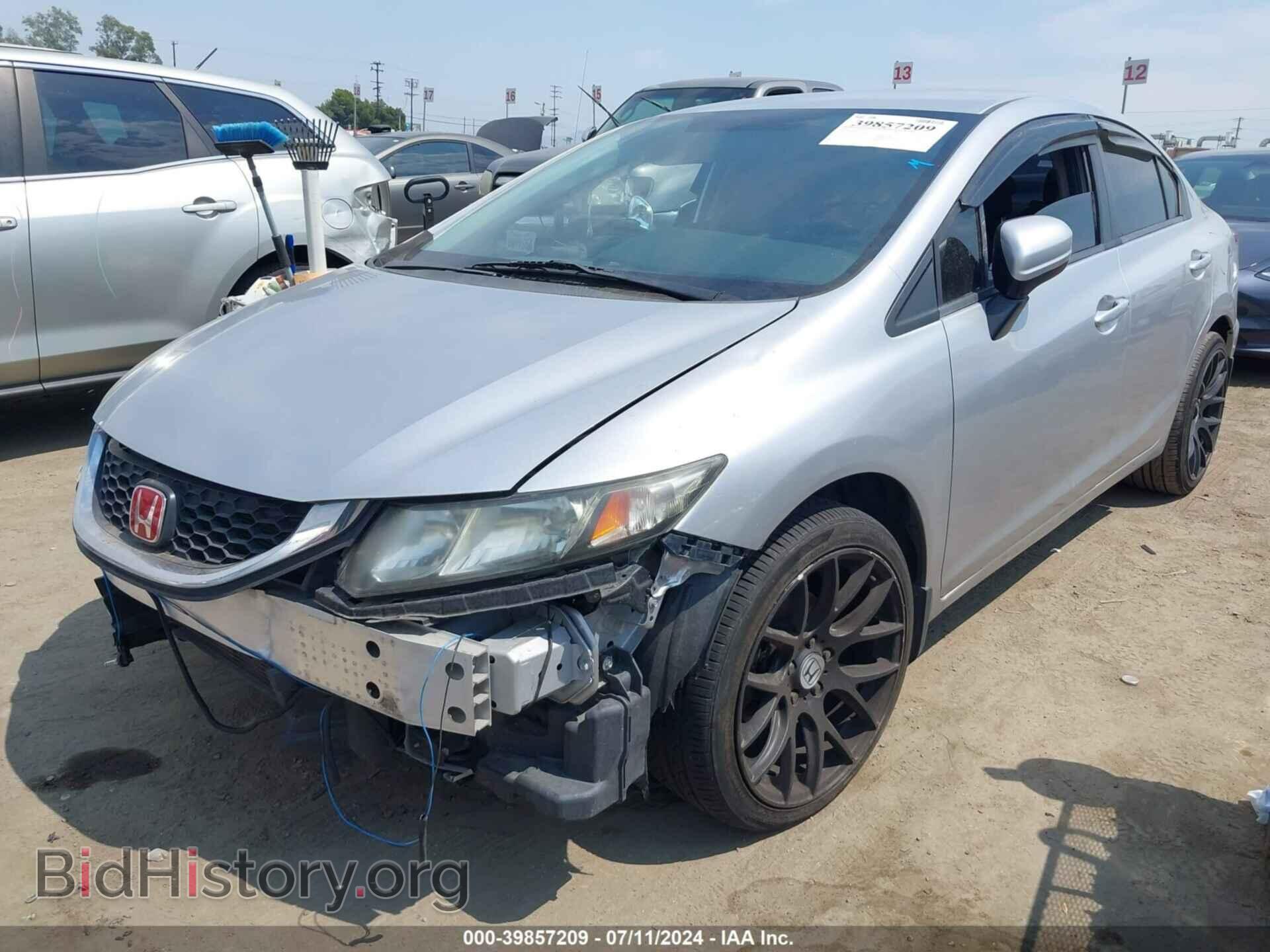 2015 HONDA CIVIC - VIN: 19XFB2F56FE207673 - Фото 2