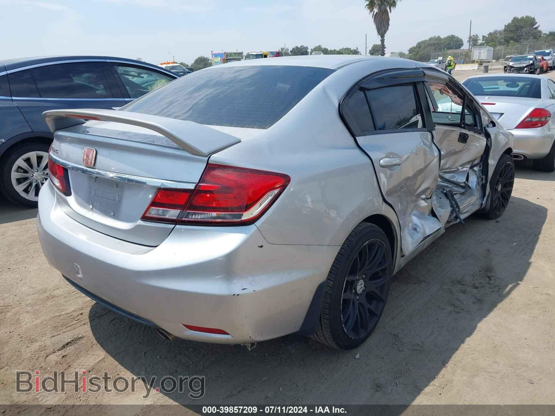 2015 HONDA CIVIC - VIN: 19XFB2F56FE207673 - Фото 4