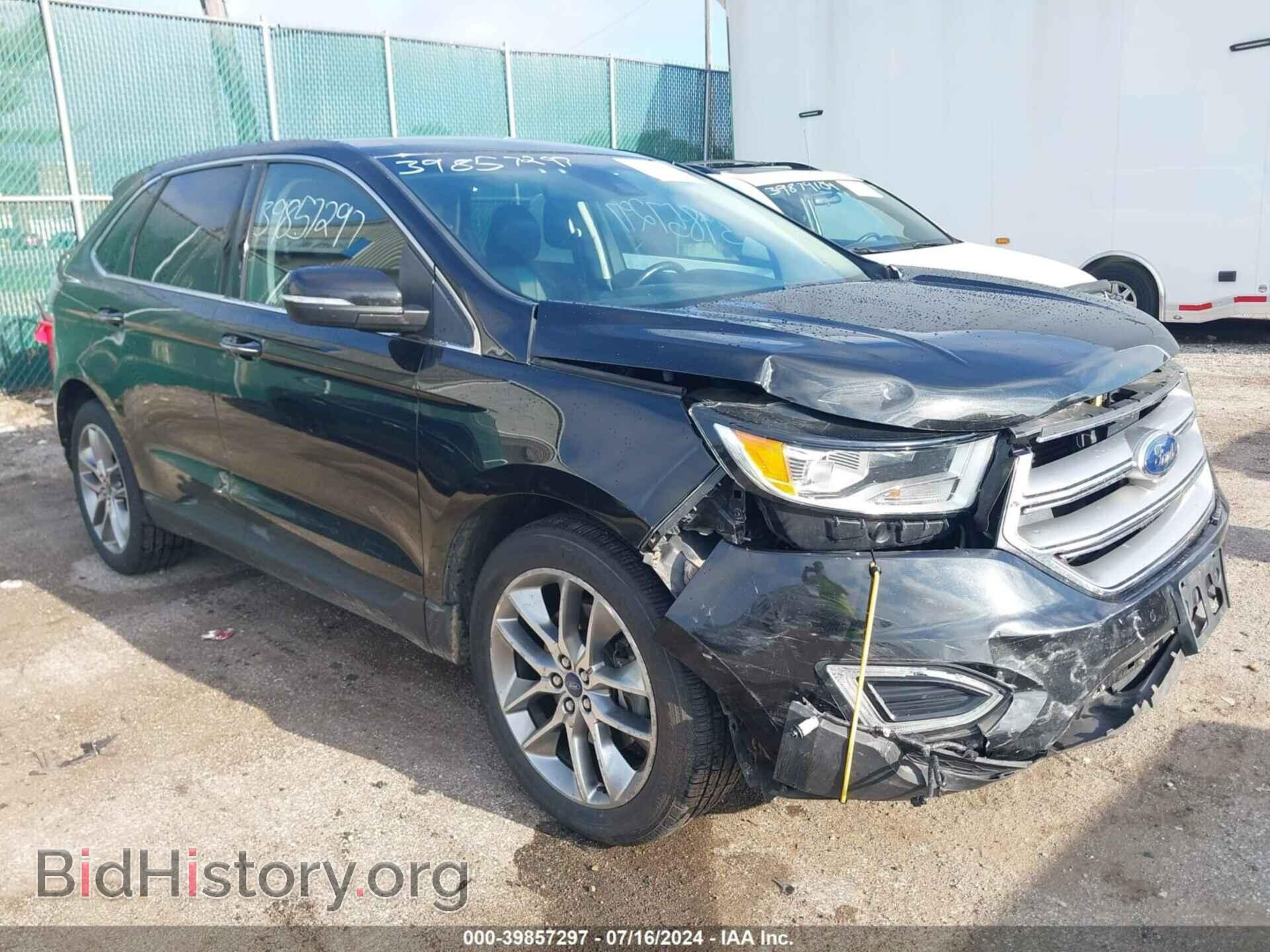 Photo 2FMPK4K81FBB11789 - FORD EDGE 2015