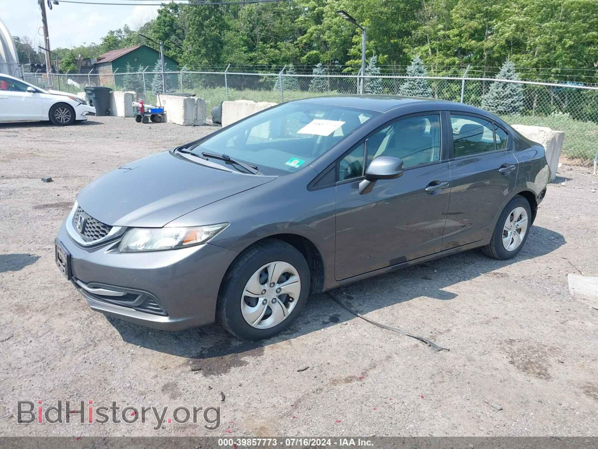 2013 HONDA CIVIC - VIN: 2HGFB2F55DH573580 - Фото 2