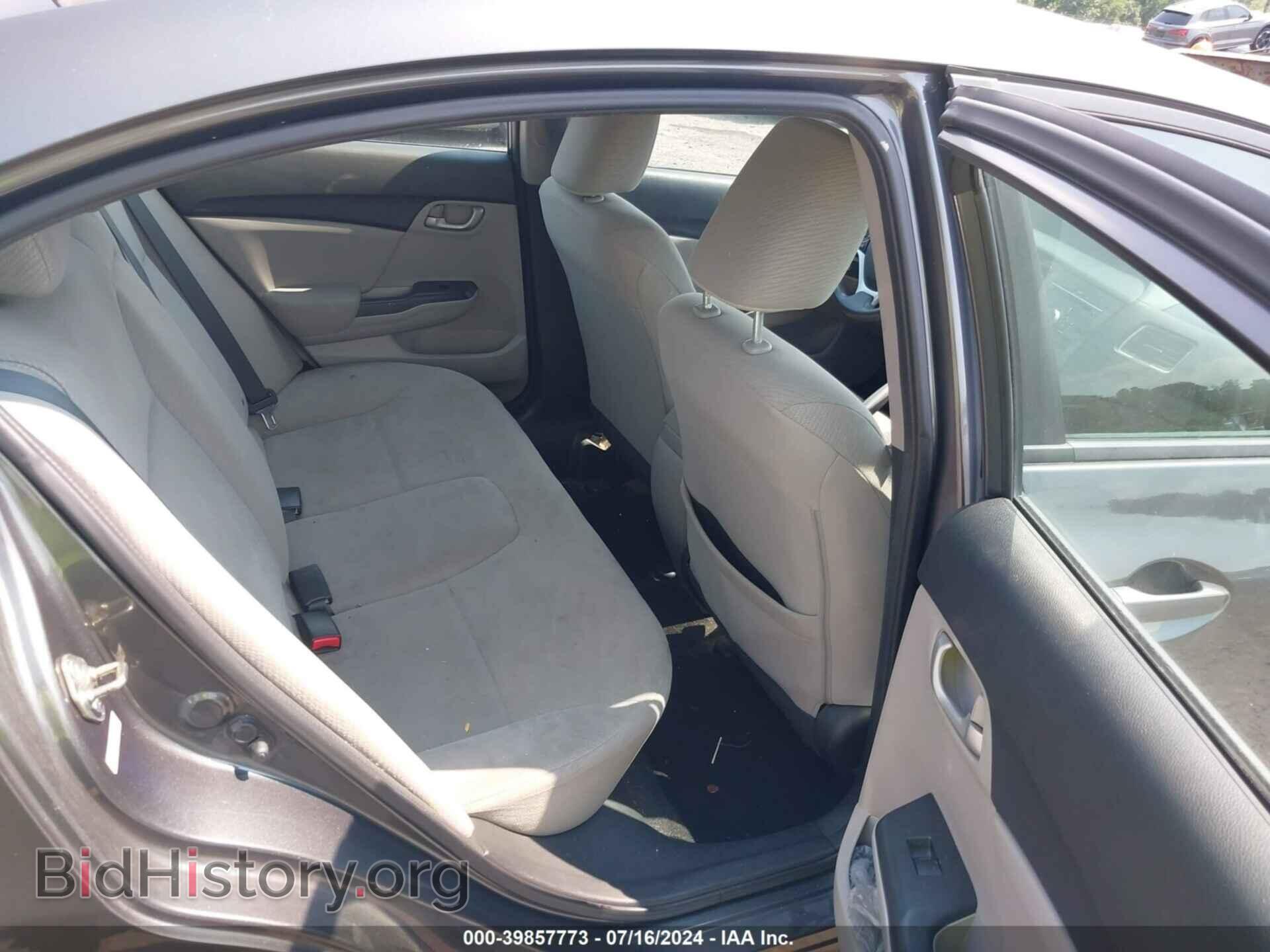 2013 HONDA CIVIC - VIN: 2HGFB2F55DH573580 - Фото 8