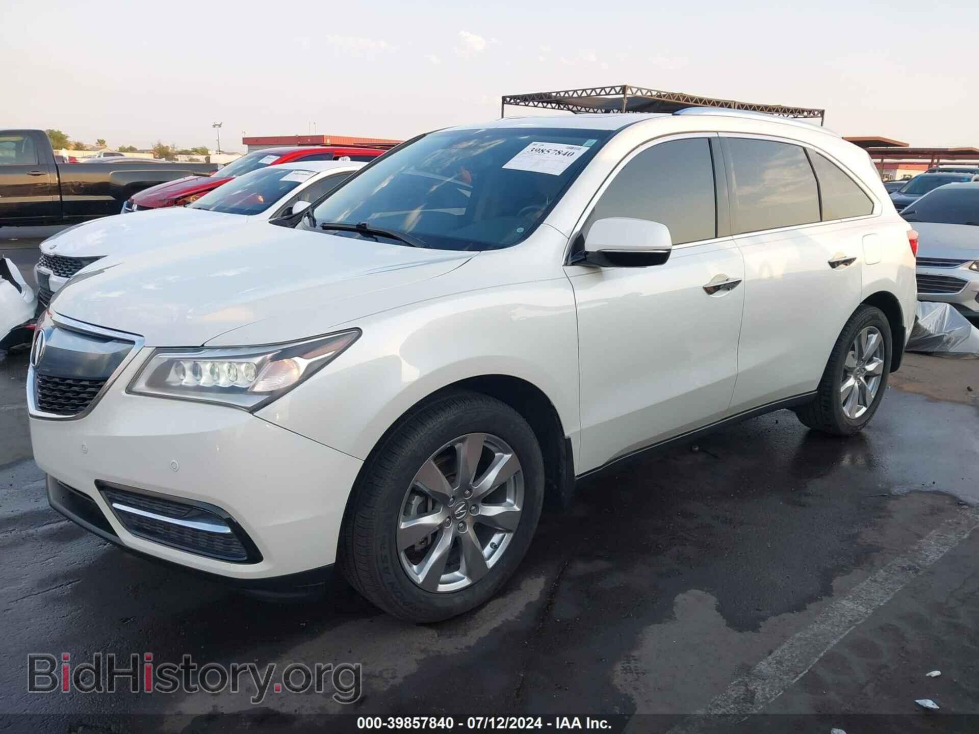2015 ACURA MDX - VIN: 5FRYD4H81FB024471 - Фото 2
