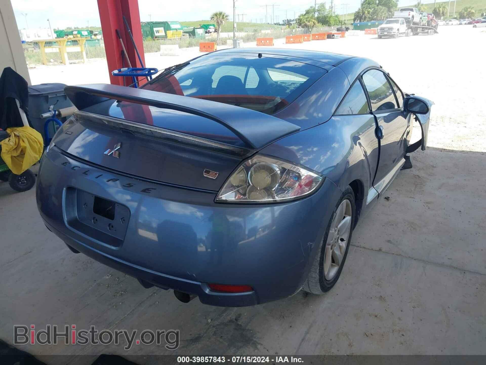 2007 MITSUBISHI ECLIPSE - VIN: 4A3AK24F27E056136 - Photo 4