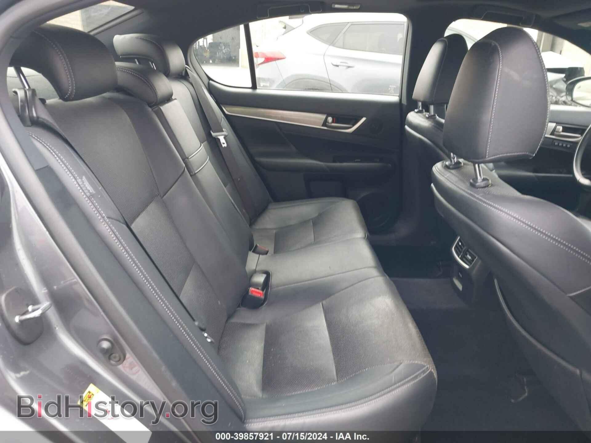 2013 LEXUS GS 350 - VIN: JTHBE1BL4D5003627 - Фото 8