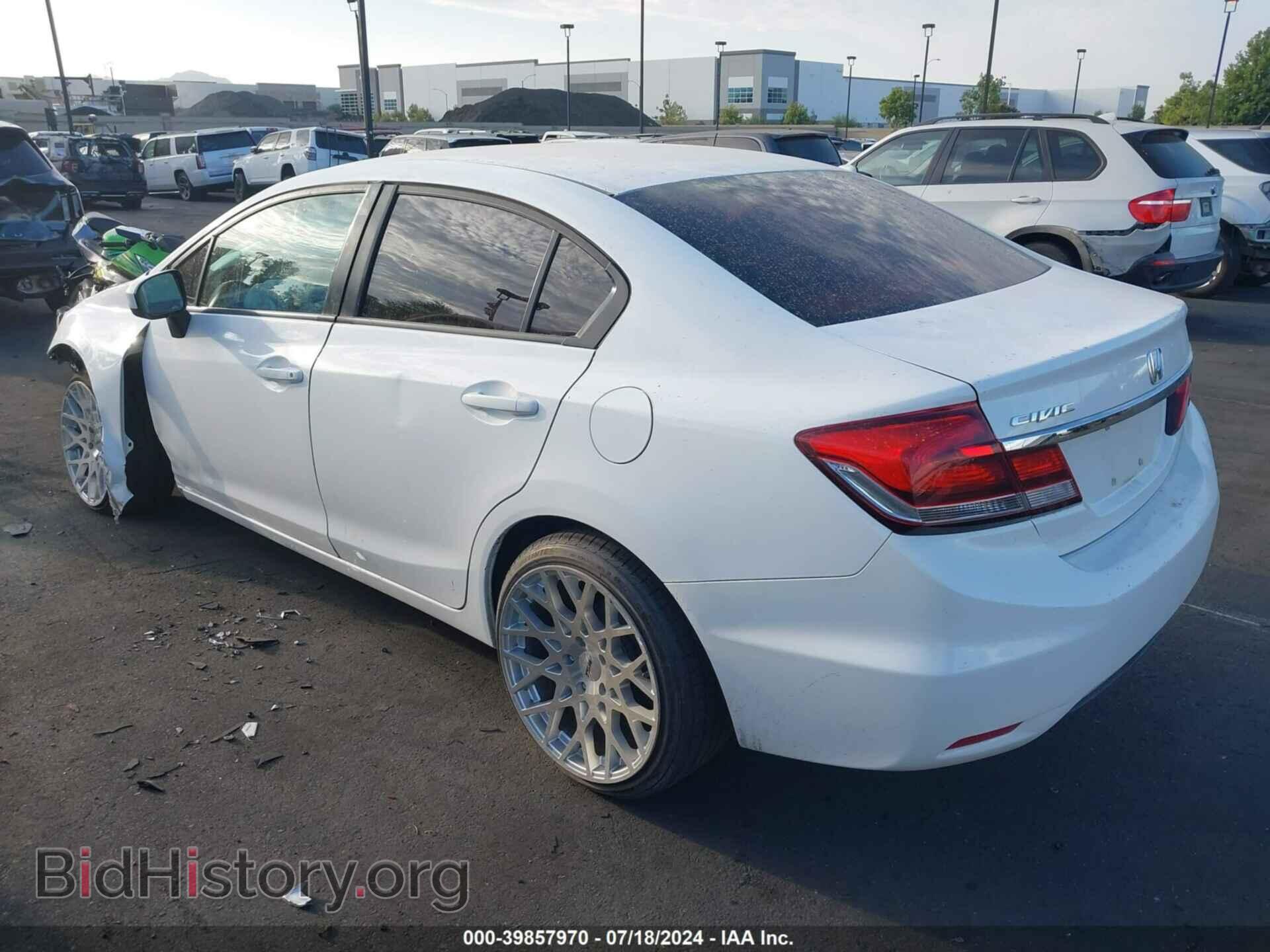 2014 HONDA CIVIC - VIN: 19XFB2F59EE221100 - Фото 3