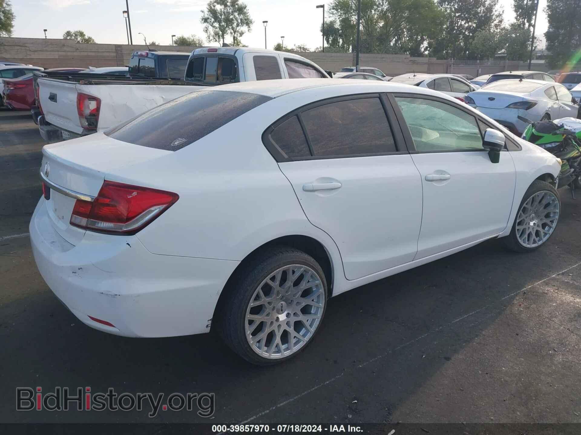 2014 HONDA CIVIC - VIN: 19XFB2F59EE221100 - Фото 4