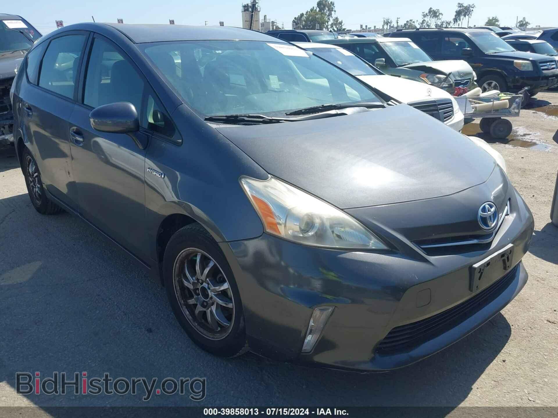 Photo JTDZN3EU5D3187892 - TOYOTA PRIUS V 2013