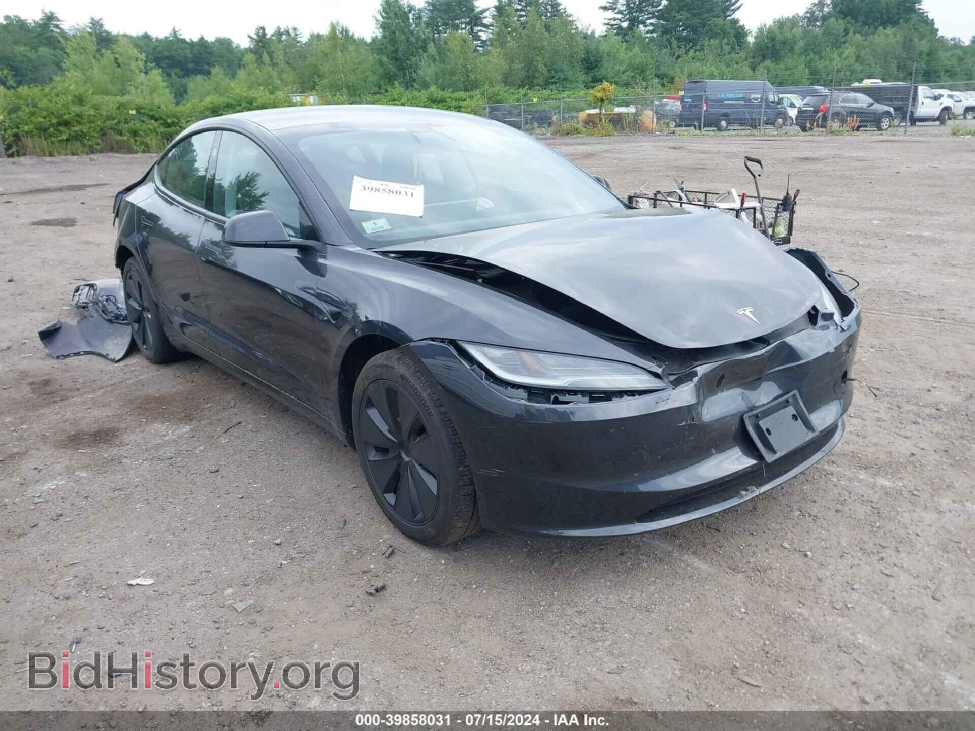 Photo 5YJ3E1EA2RF747328 - TESLA MODEL 3 2024