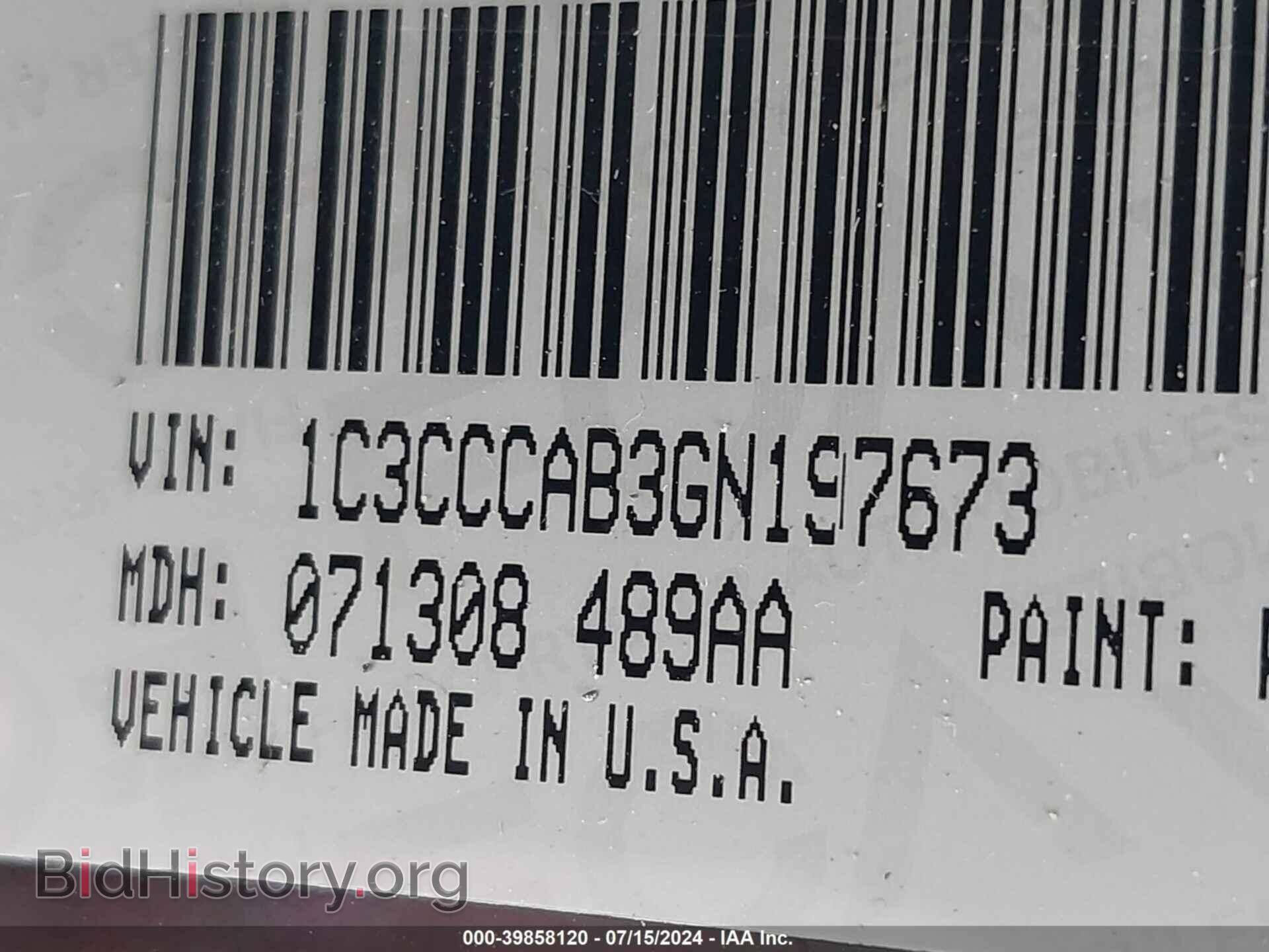 2016 CHRYSLER 200 - VIN: 1C3CCCAB3GN197673 - Photo 9
