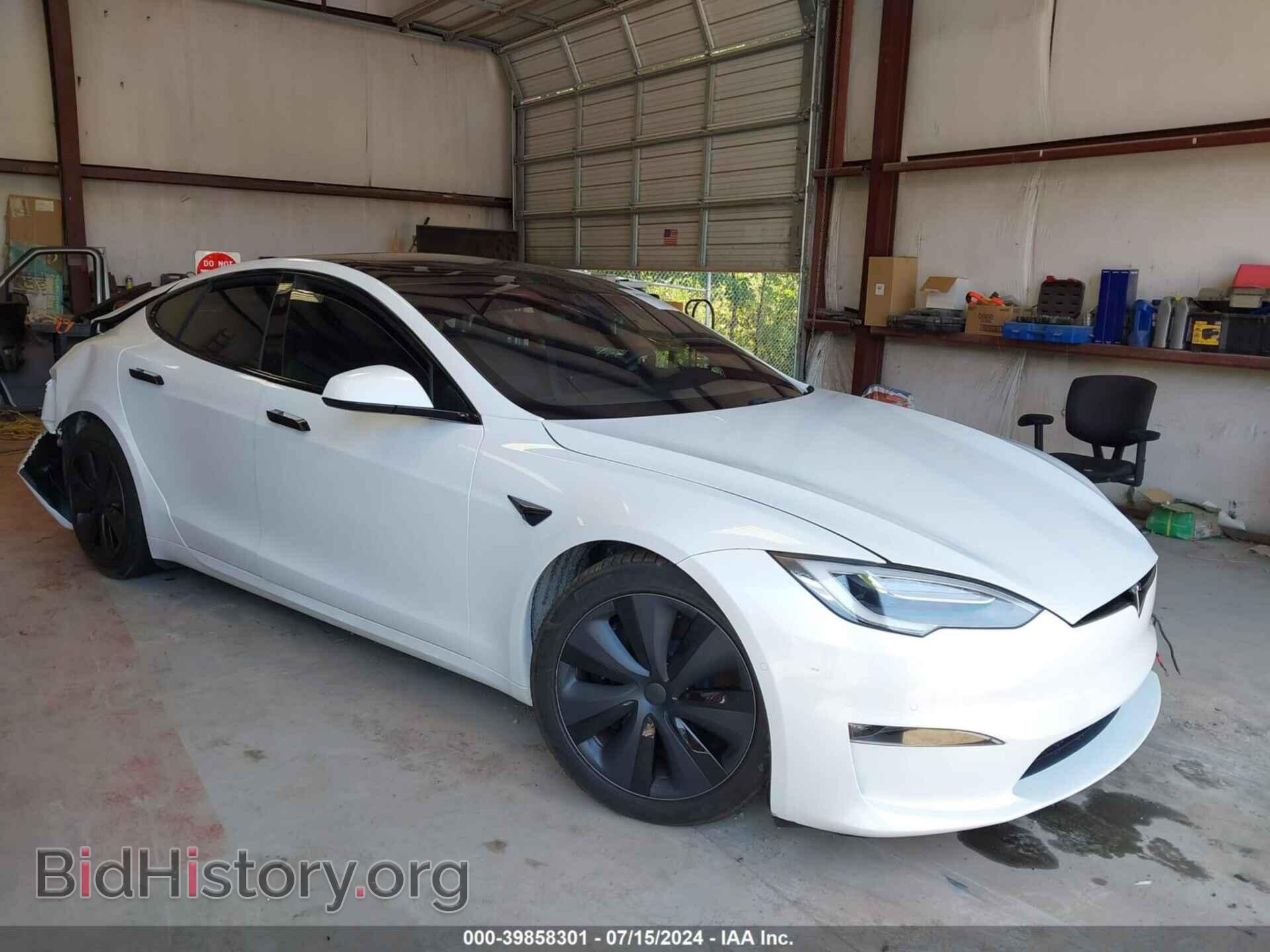 Photo 5YJSA1E63MF452654 - TESLA MODEL S 2021
