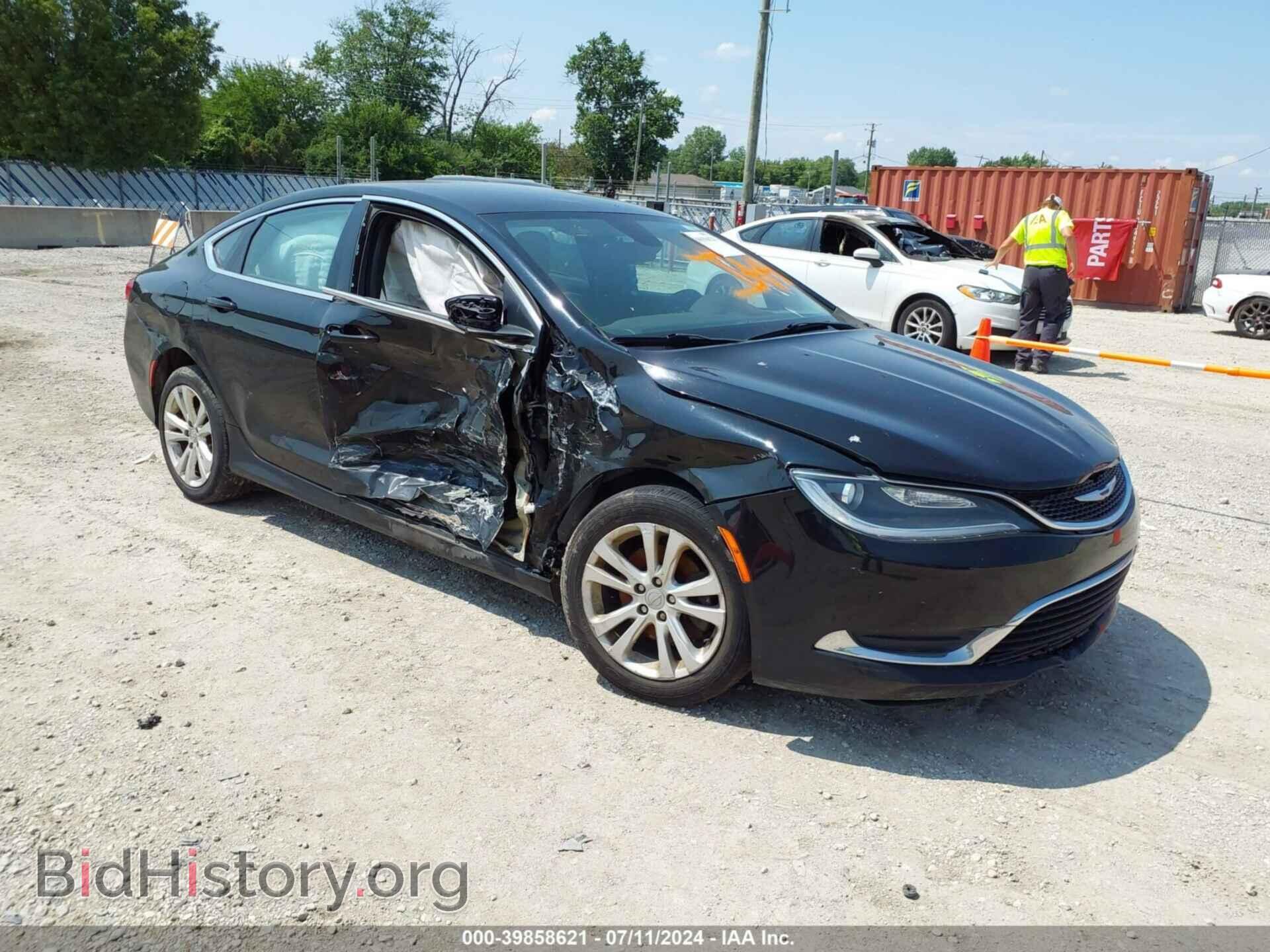 Фотография 1C3CCCAB4FN594971 - CHRYSLER 200 2015