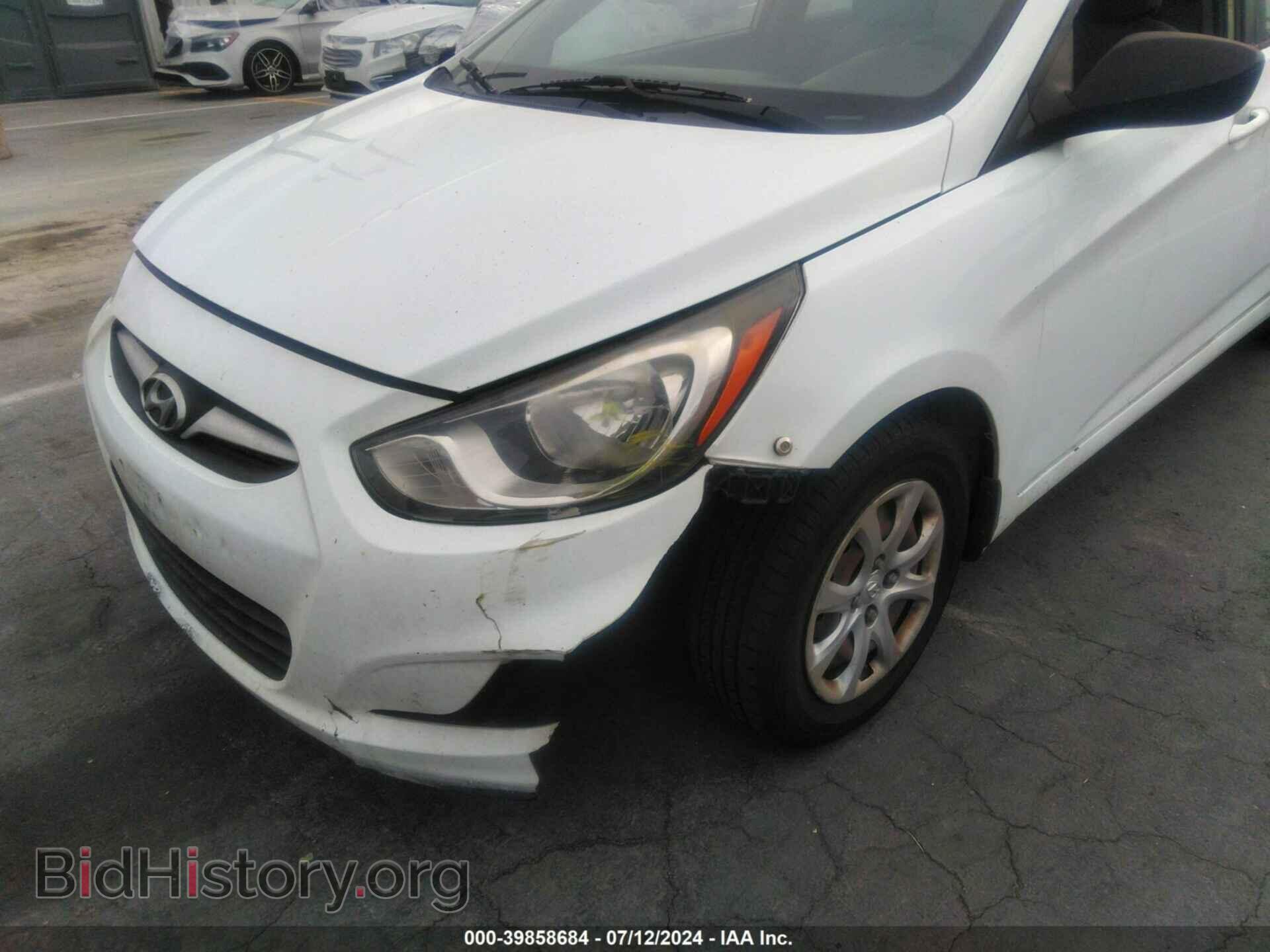 2013 HYUNDAI ACCENT - VIN: KMHCT5AE3DU118307 - Фото 6