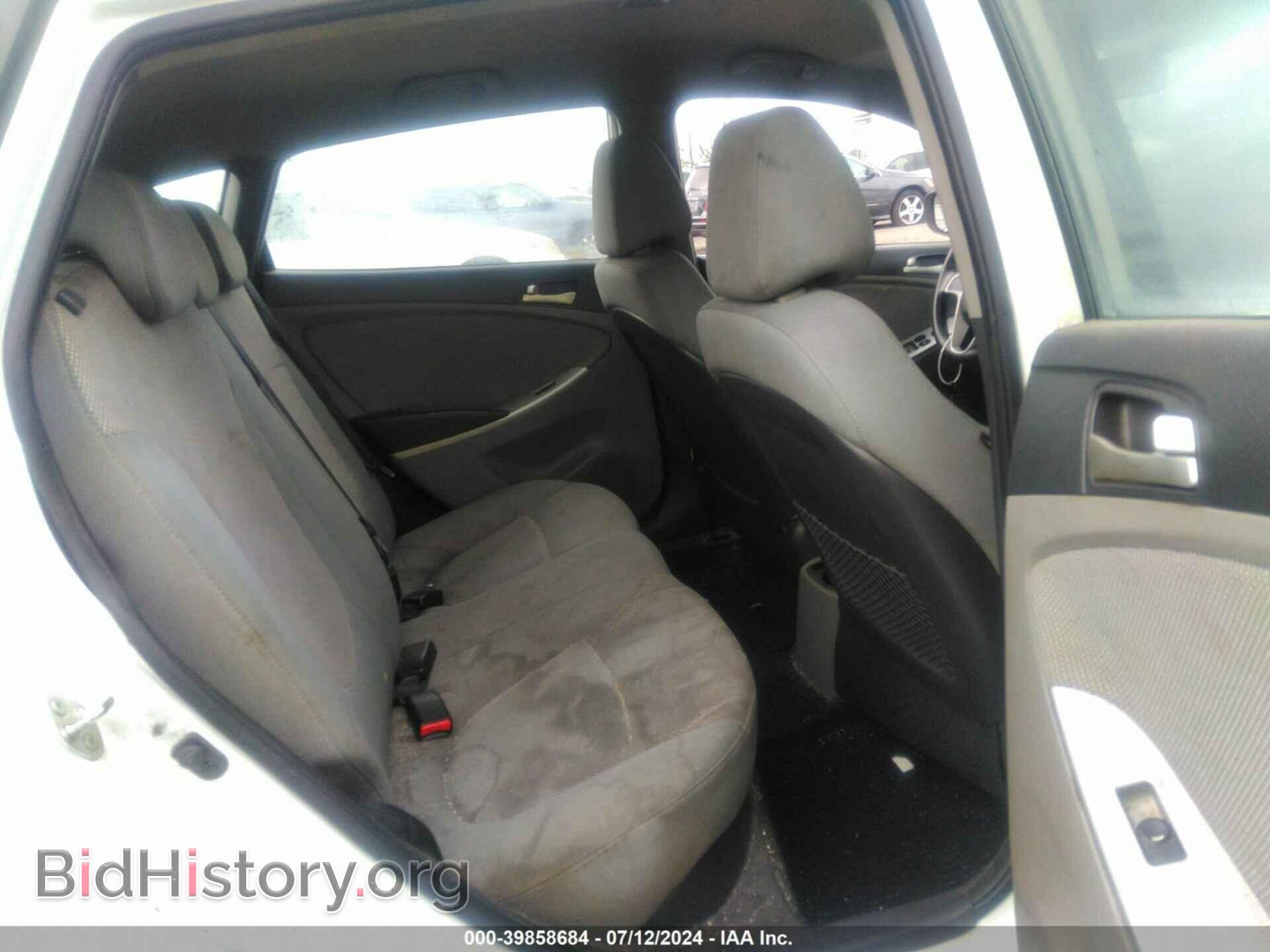 2013 HYUNDAI ACCENT - VIN: KMHCT5AE3DU118307 - Фото 8