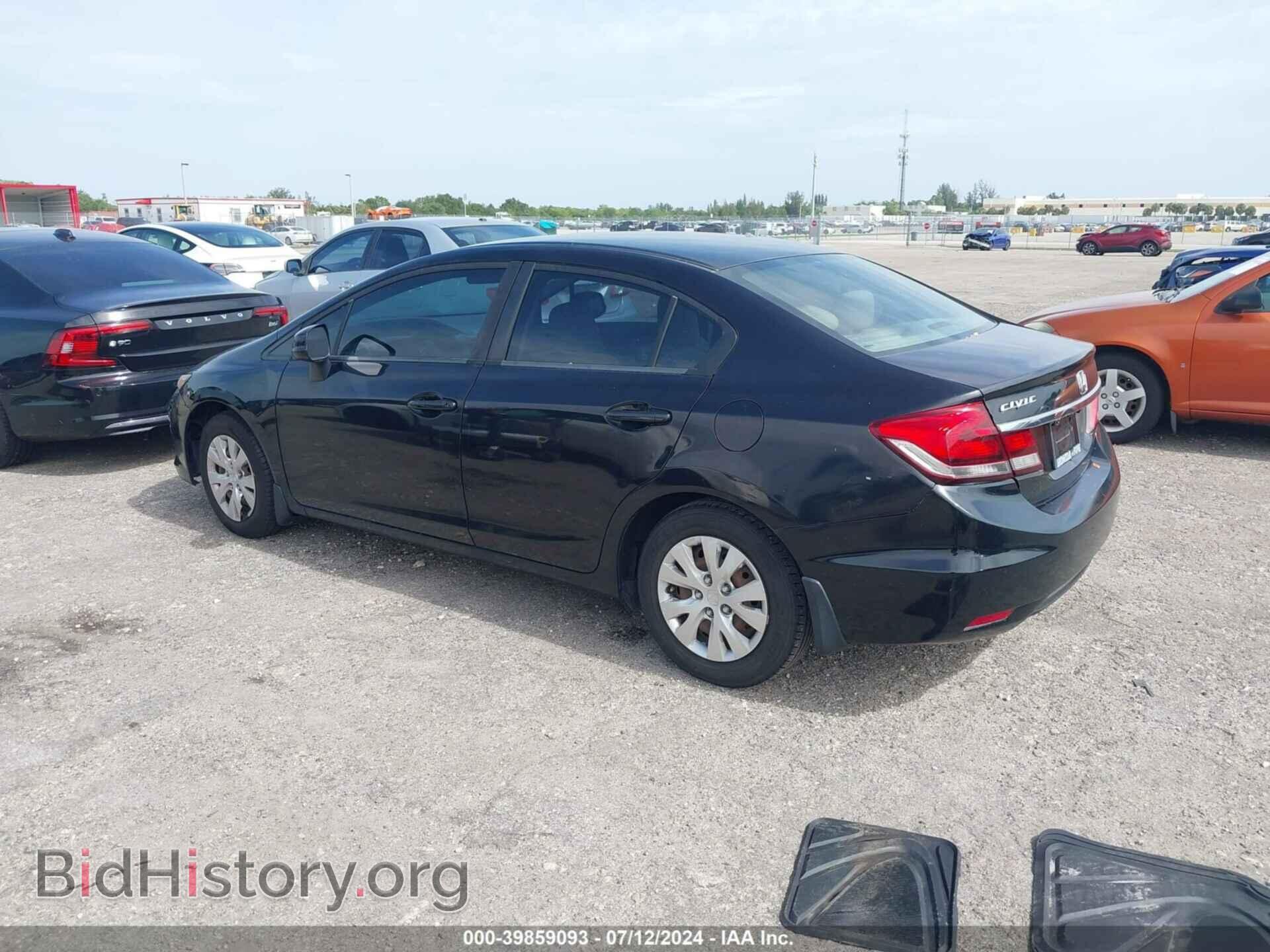 2012 HONDA CIVIC - VIN: 2HGFB2F52CH568416 - Фото 3