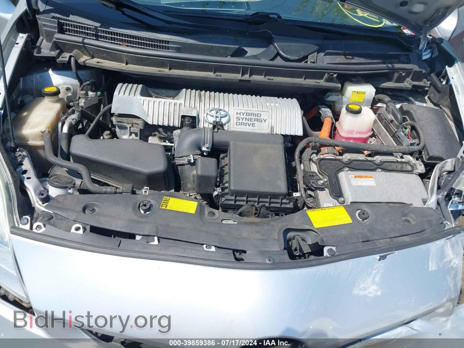 2012 TOYOTA PRIUS - VIN: JTDKN3DU2C5375551 - Фото 10