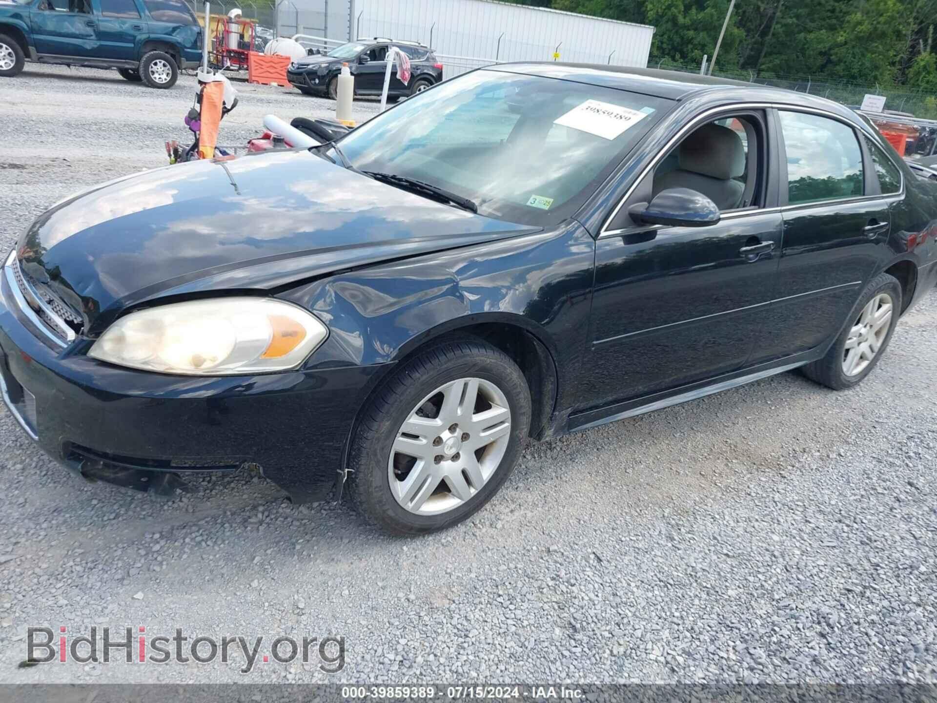 2013 CHEVROLET IMPALA - VIN: 2G1WB5E35D1204123 - Фото 2