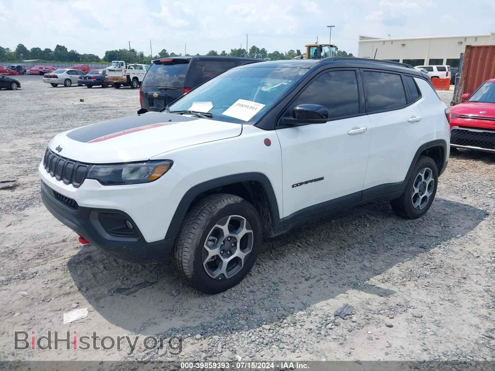 2022 JEEP COMPASS - VIN: 3C4NJDDB9NT162452 - Фото 2