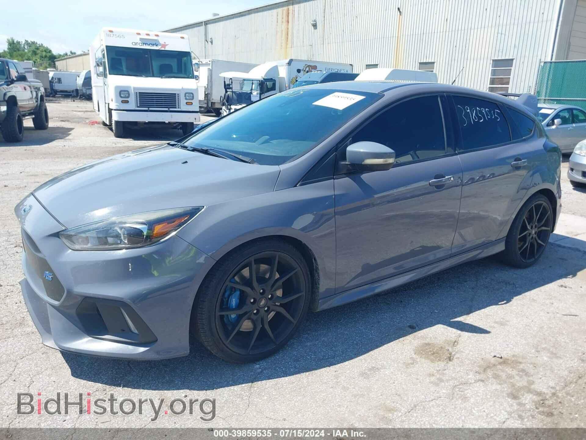 2016 FORD FOCUS RS - VIN: WF0DP3TH7G4114819 - Фото 2