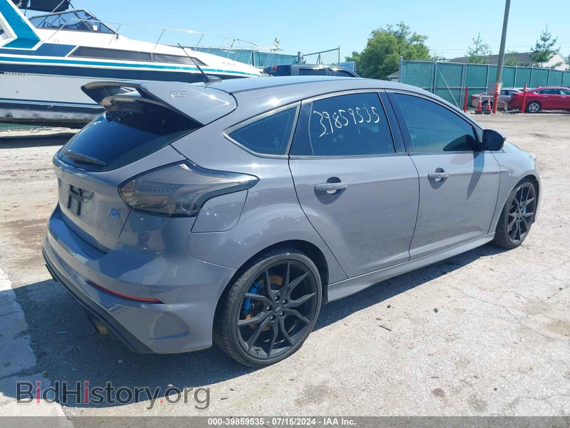 2016 FORD FOCUS RS - VIN: WF0DP3TH7G4114819 - Фото 4