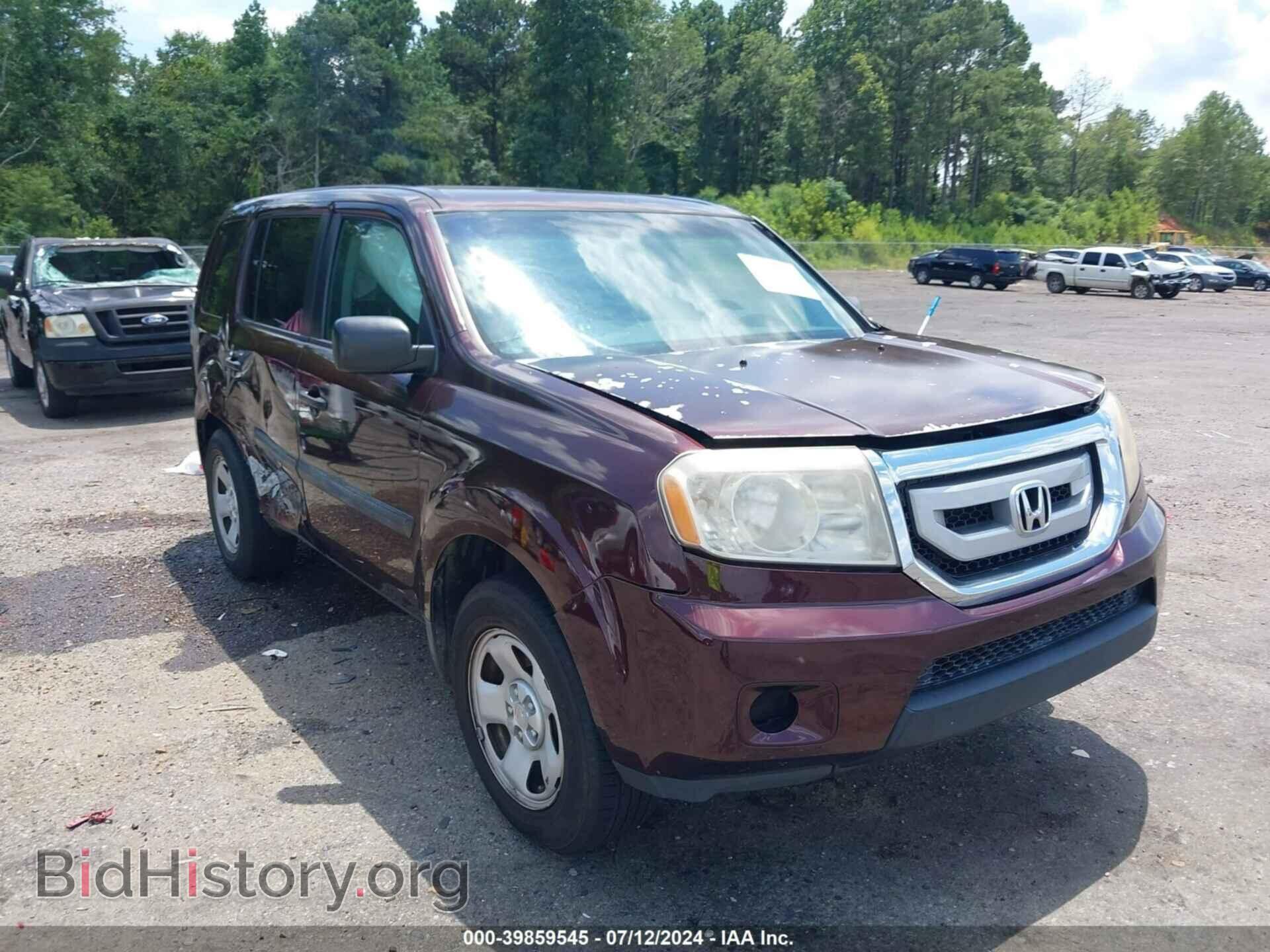 Фотография 5FNYF3H23BB042059 - HONDA PILOT 2011