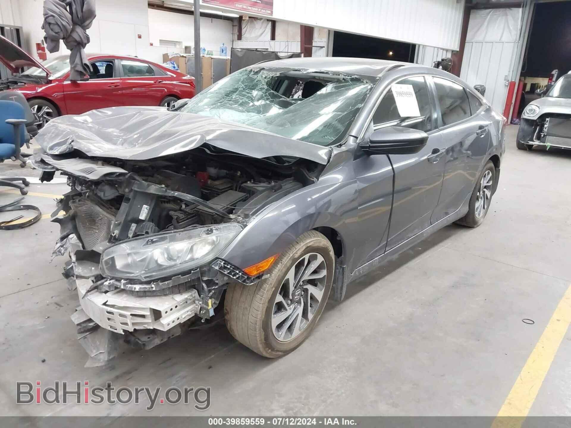 2016 HONDA CIVIC - VIN: 19XFC2F75GE011658 - Фото 2