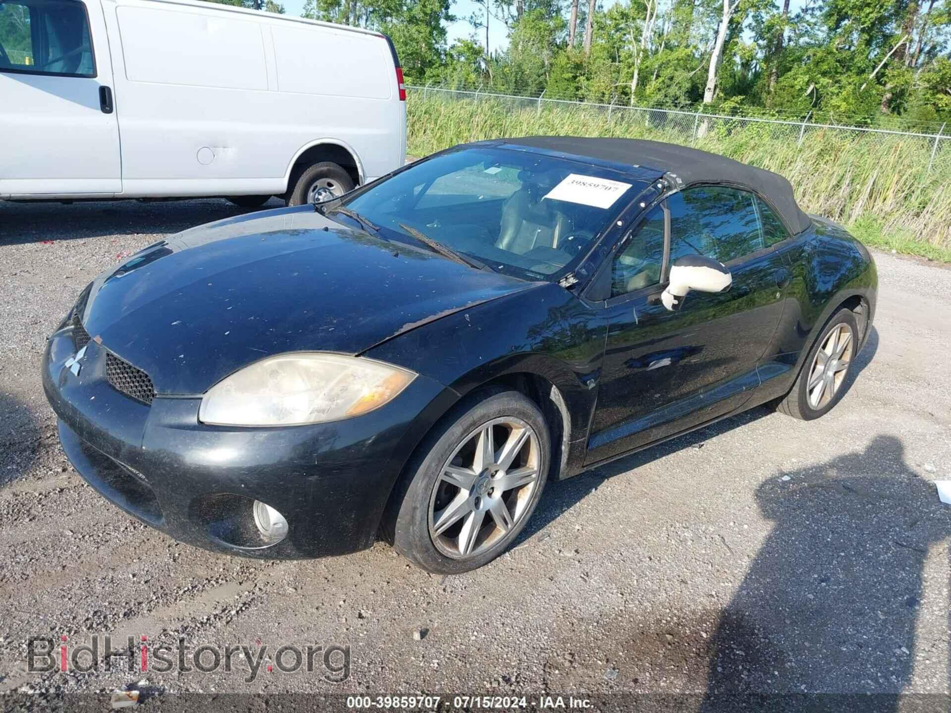 2007 MITSUBISHI ECLIPSE SPYDER - VIN: 4A3AL35T77E030543 - Фото 2