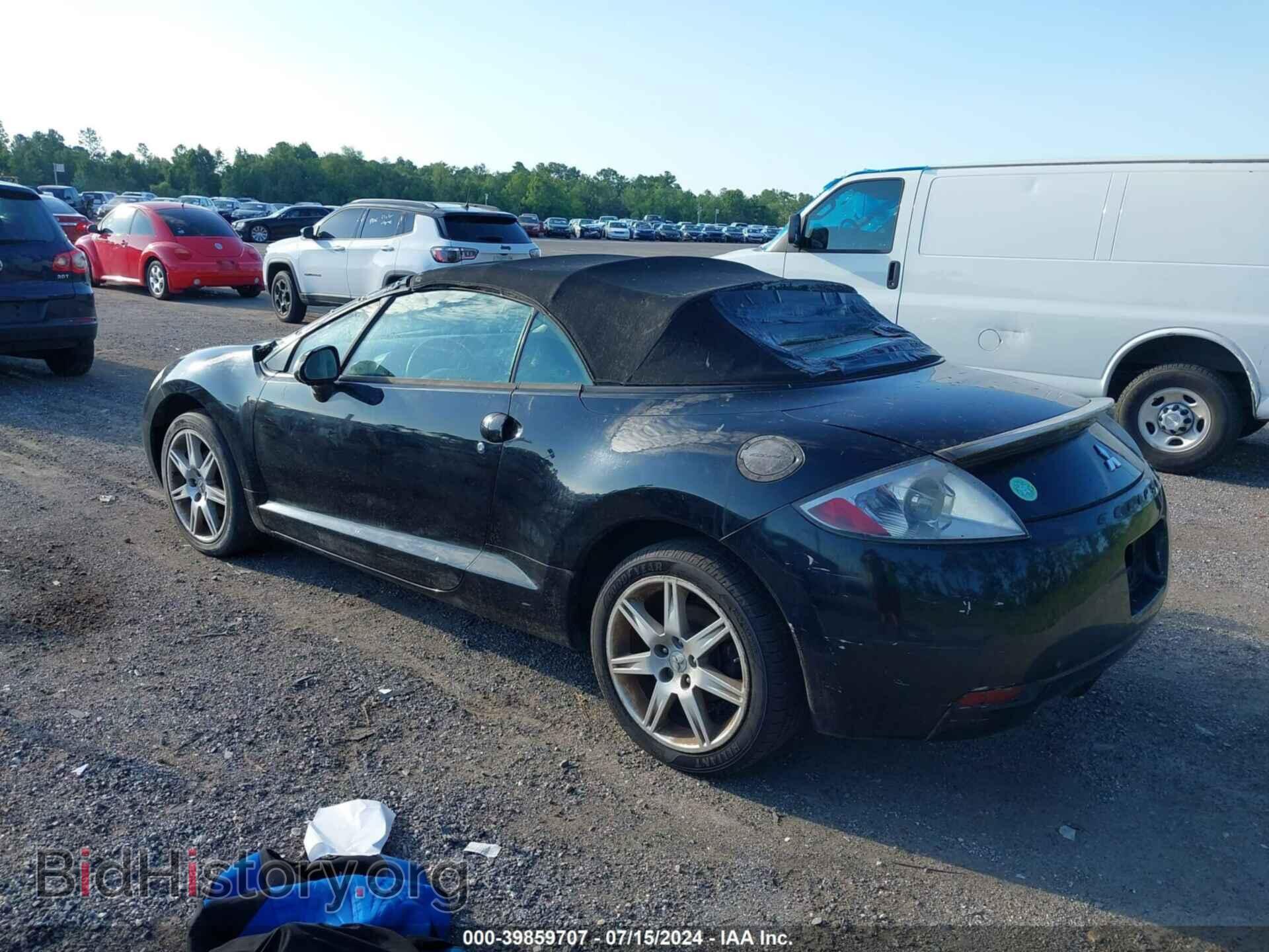 2007 MITSUBISHI ECLIPSE SPYDER - VIN: 4A3AL35T77E030543 - Фото 3