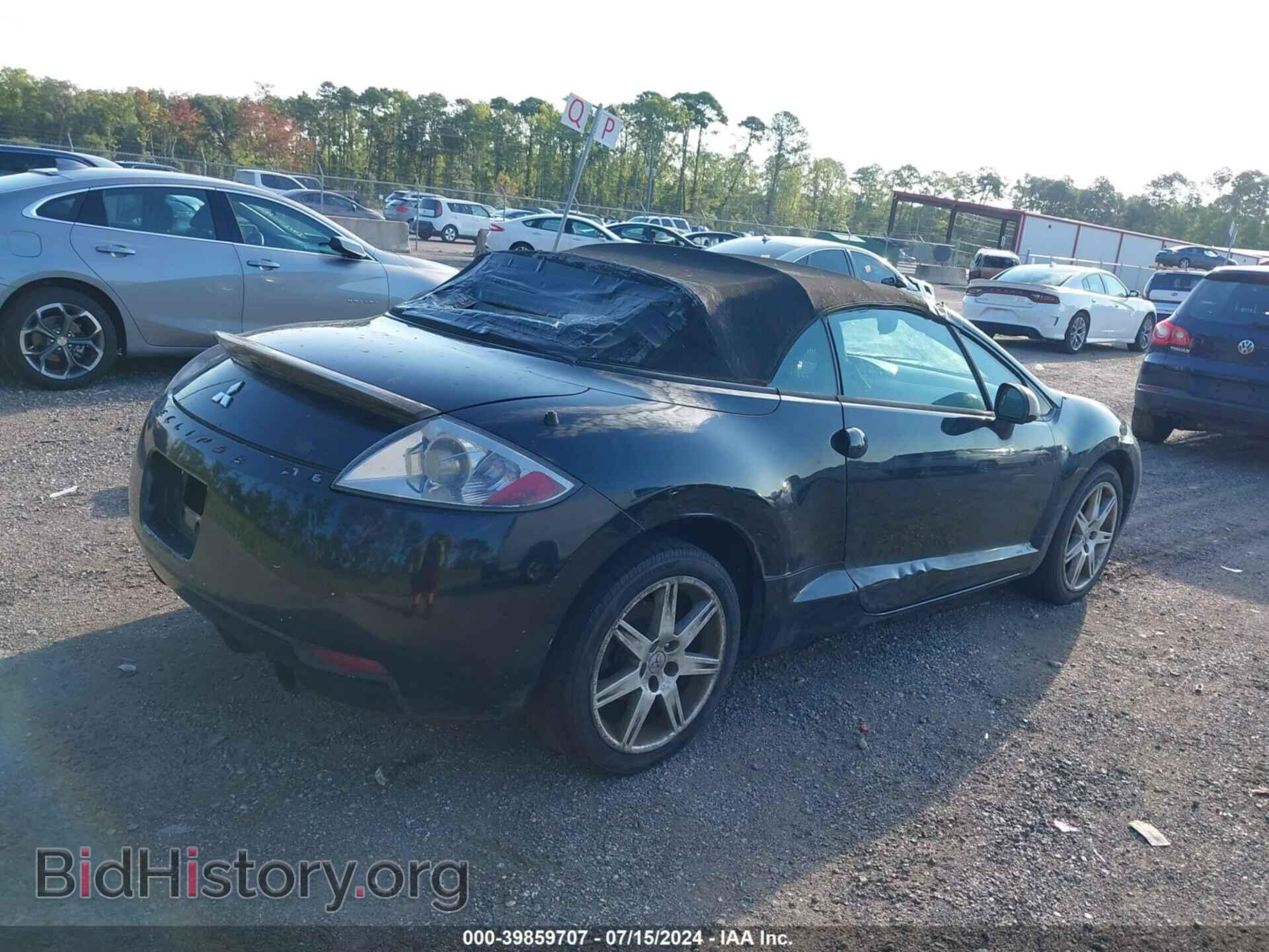 2007 MITSUBISHI ECLIPSE SPYDER - VIN: 4A3AL35T77E030543 - Фото 4