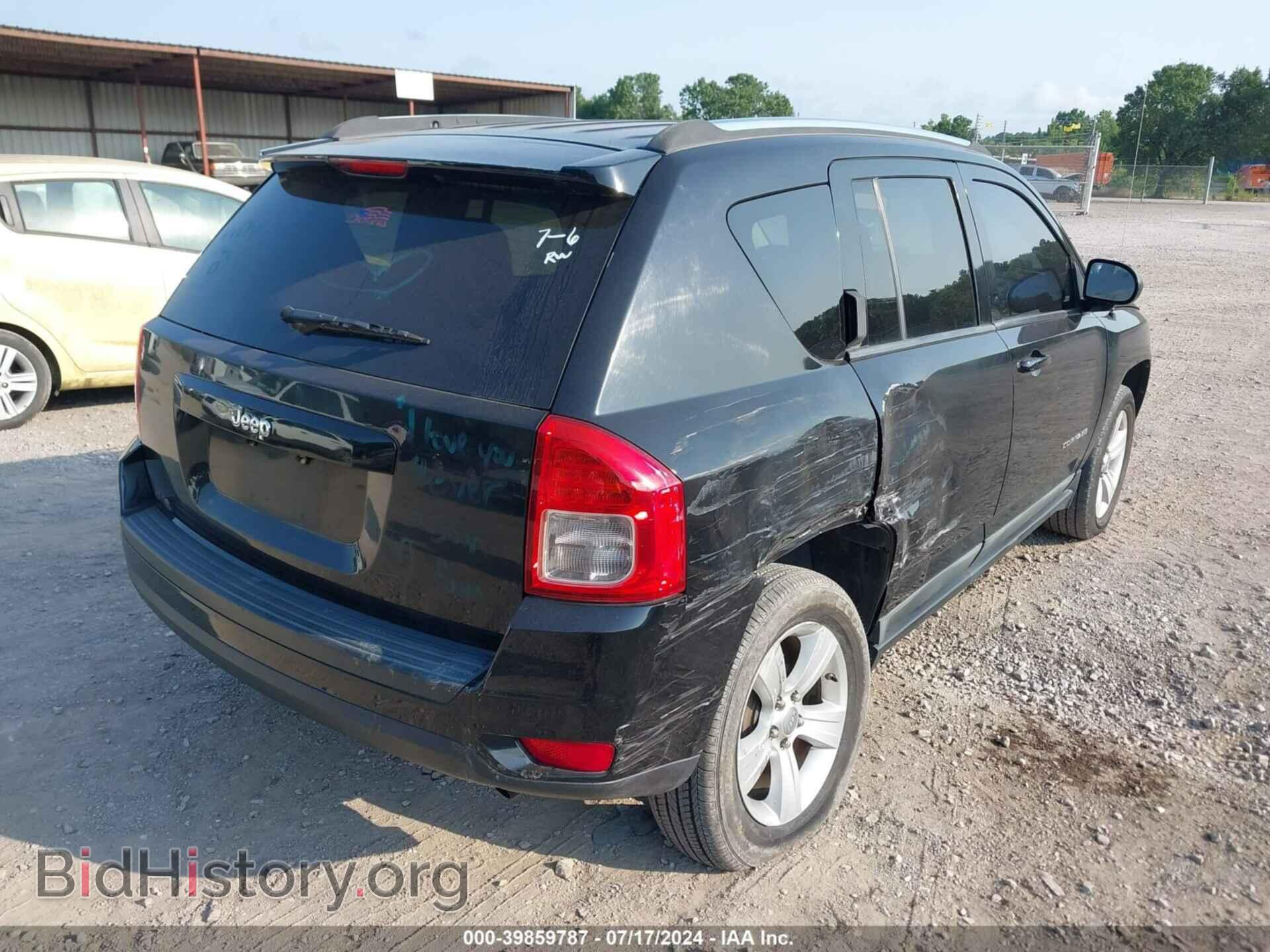 2012 JEEP COMPASS - VIN: 1C4NJCBA3CD504064 - Фото 4