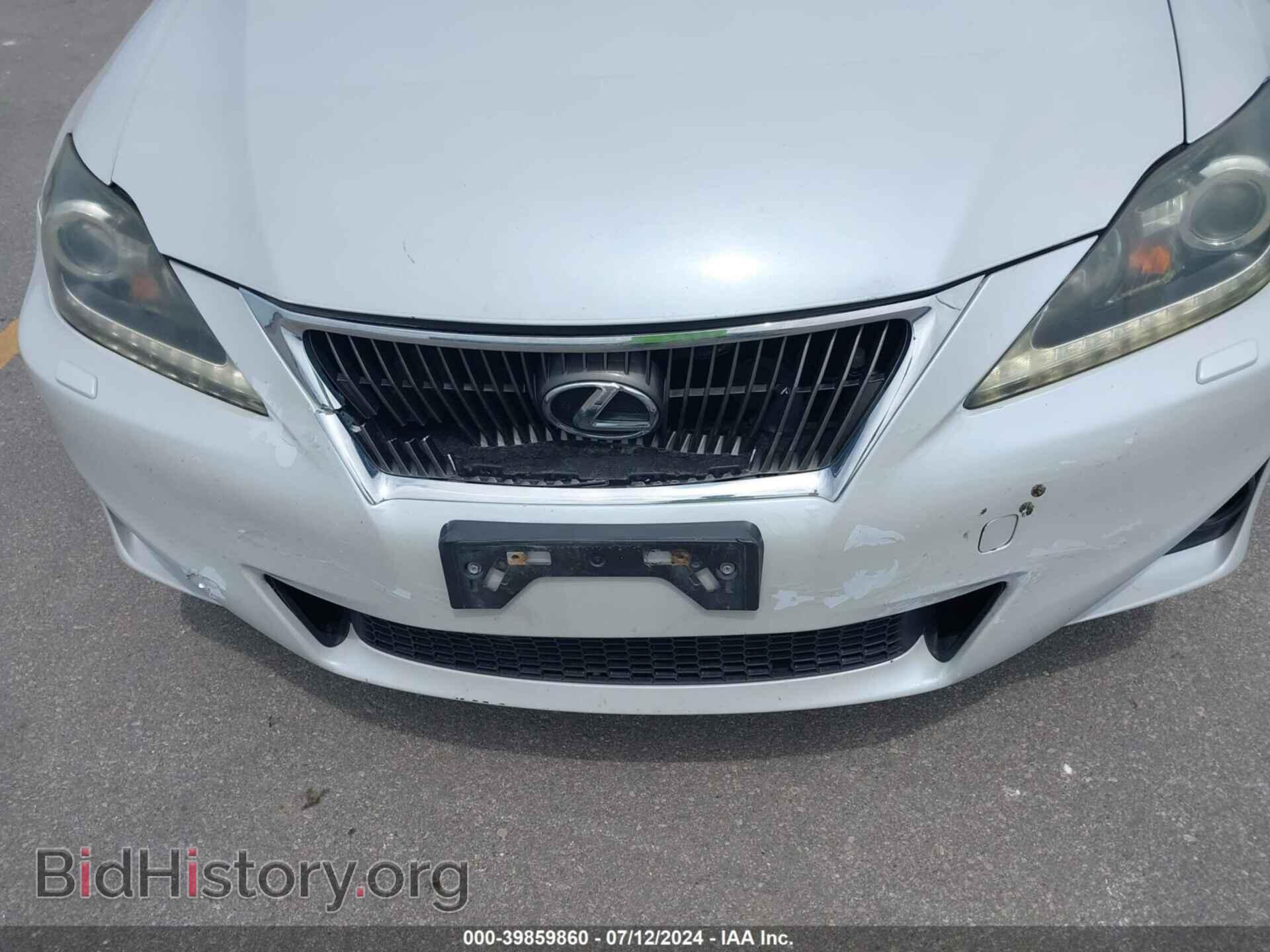 2011 LEXUS IS 350 - VIN: JTHCE5C2XB5000830 - Фото 6