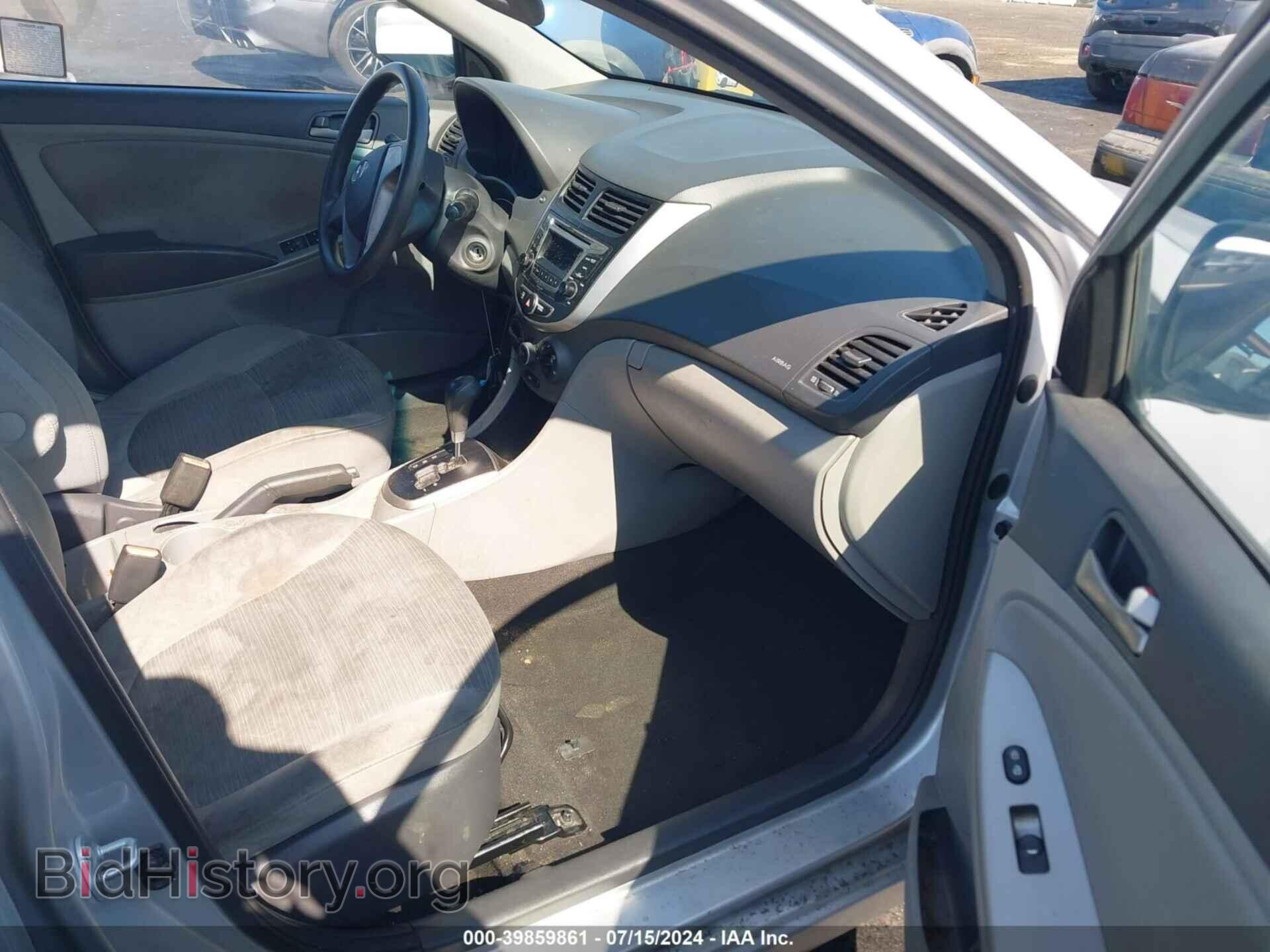 2016 HYUNDAI ACCENT - VIN: KMHCT4AE6GU960007 - Фото 5
