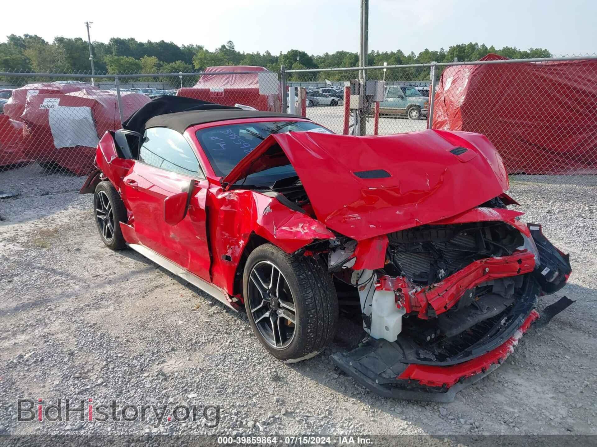 Photo 1FATP8UH9P5100477 - FORD MUSTANG 2023