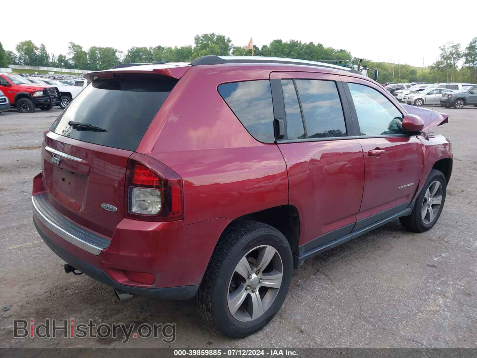 2017 JEEP COMPASS - VIN: 1C4NJDEB7HD109659 - Фото 4