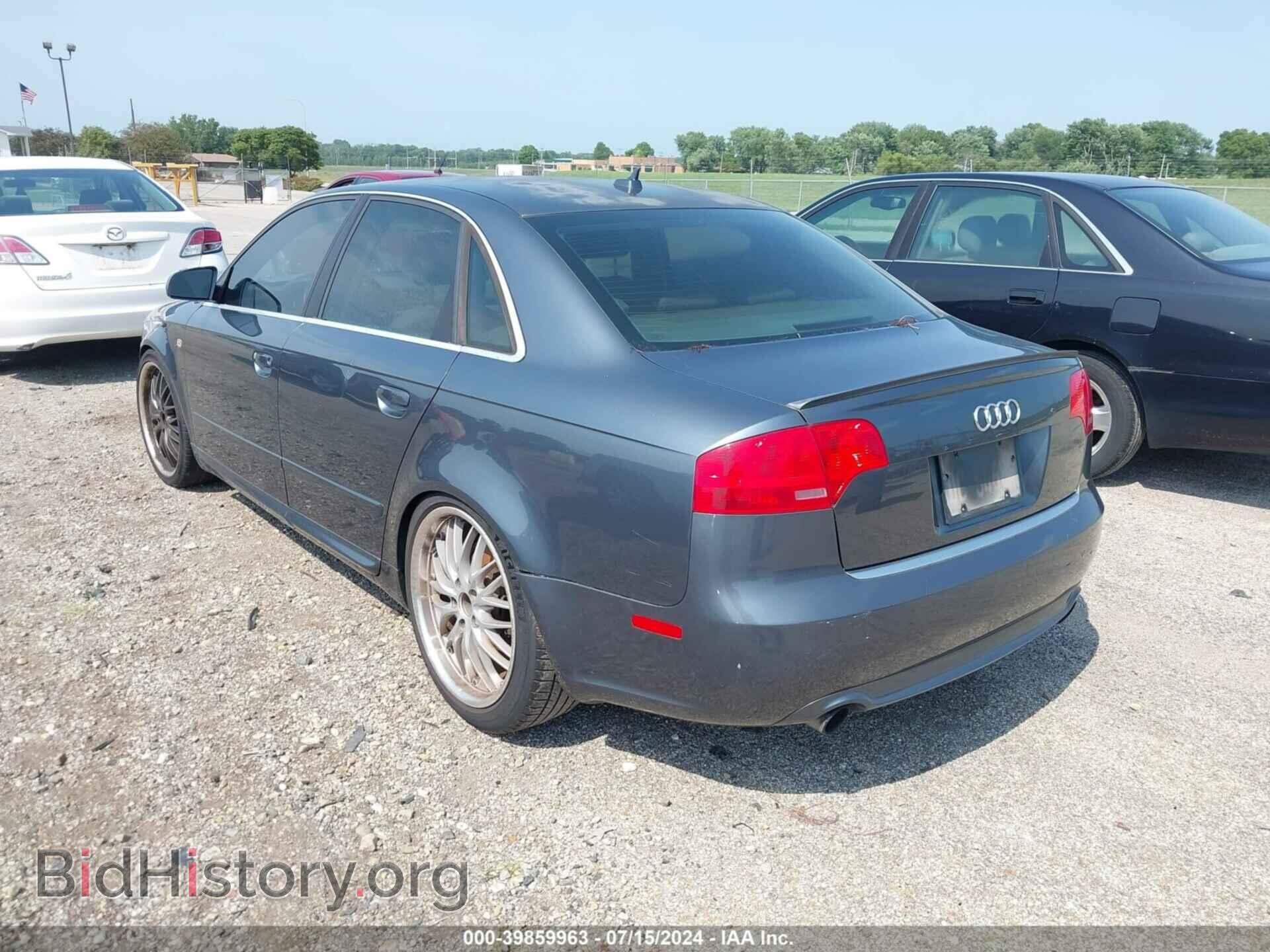 2008 AUDI A4 - VIN: WAUAF78E48A070356 - Фото 3