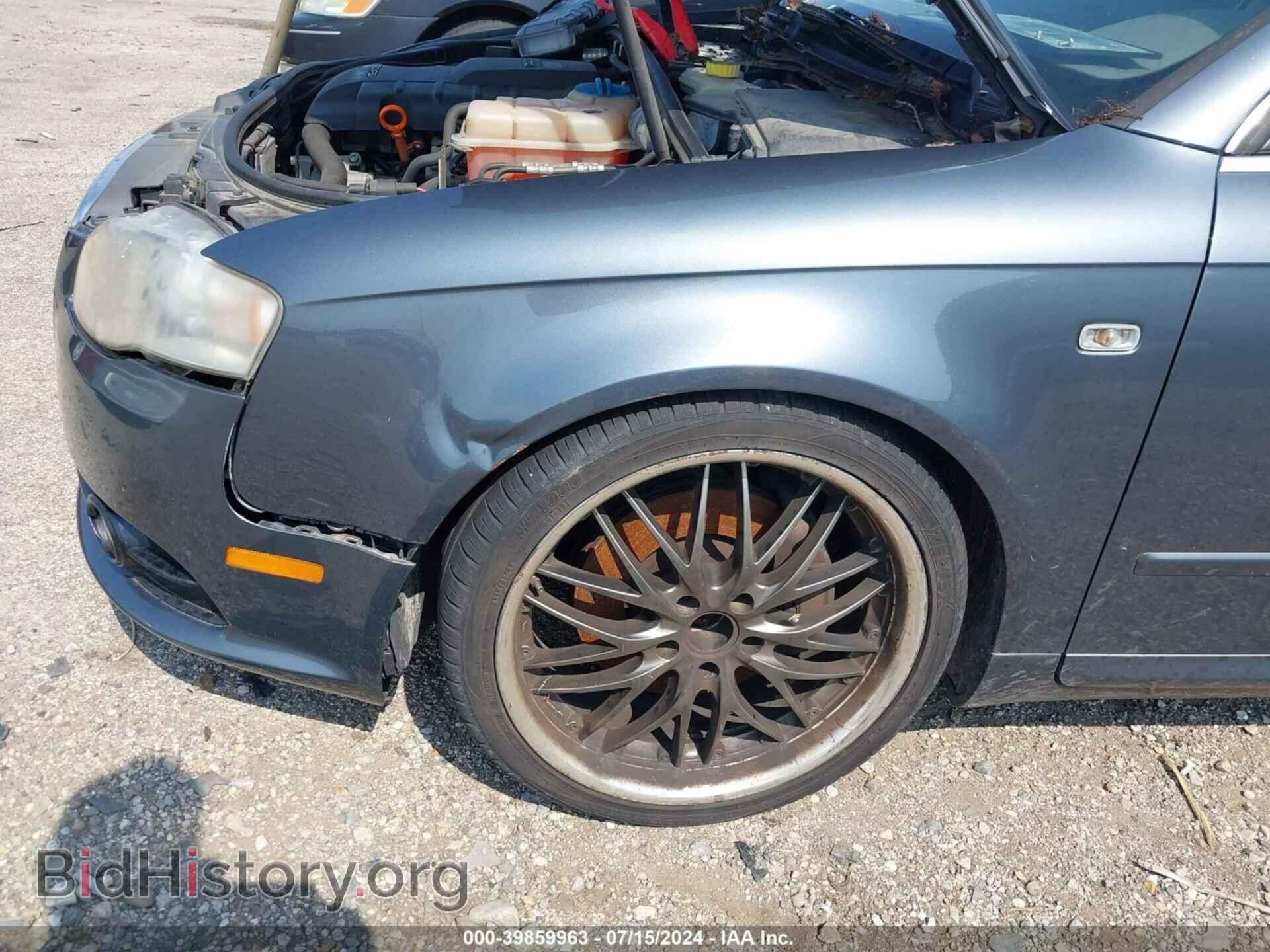 2008 AUDI A4 - VIN: WAUAF78E48A070356 - Фото 6