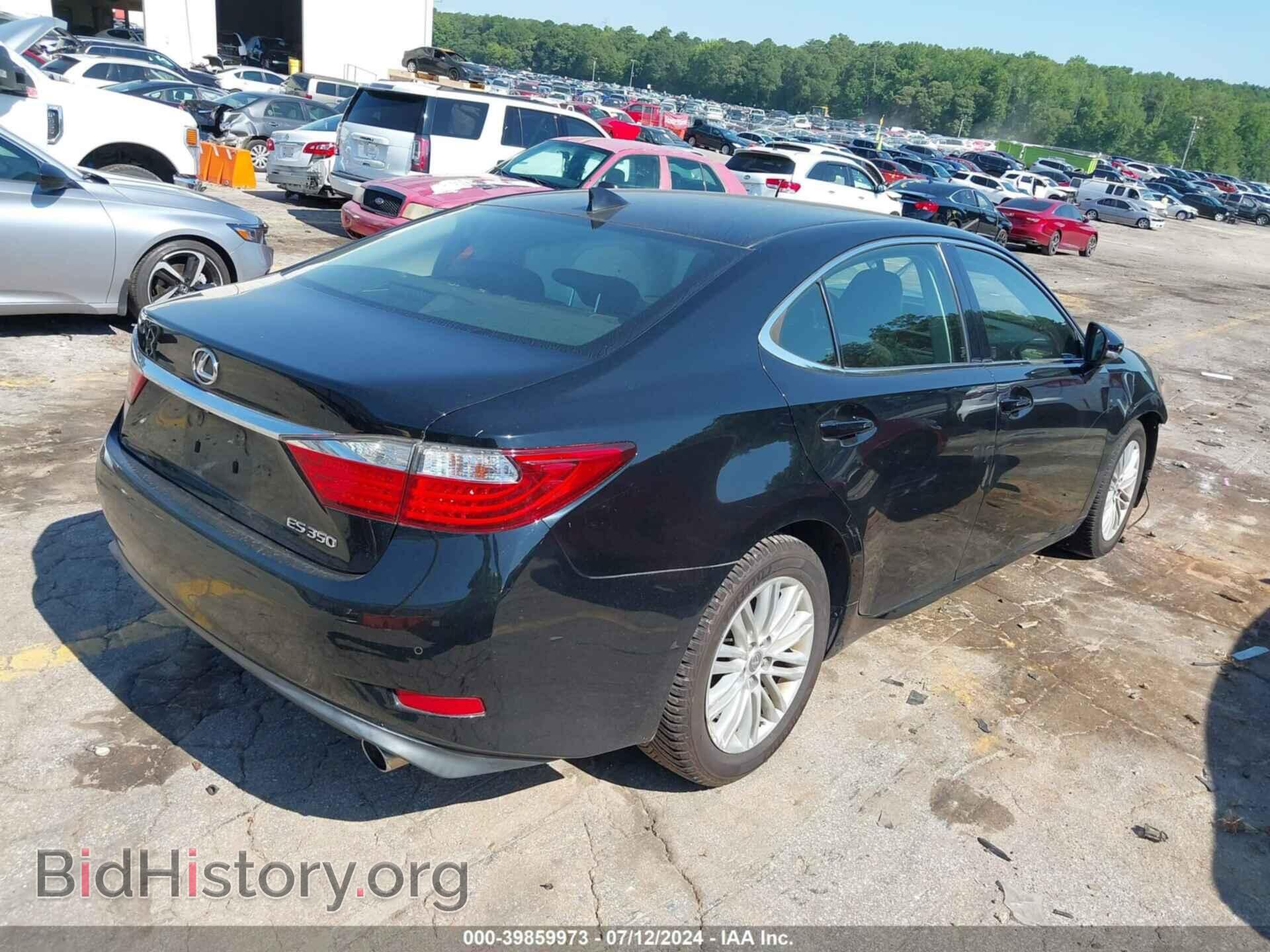 2015 LEXUS ES 350 - VIN: JTHBK1GG2F2201213 - Фото 4