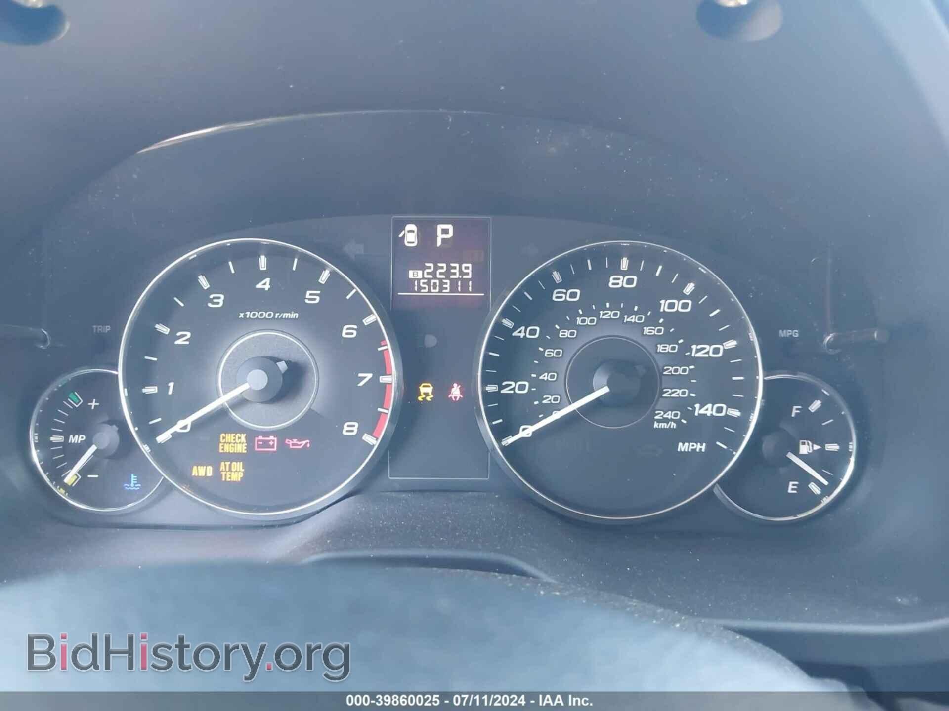 2012 SUBARU OUTBACK - VIN: 4S4BRBGCXC3285671 - Фото 7